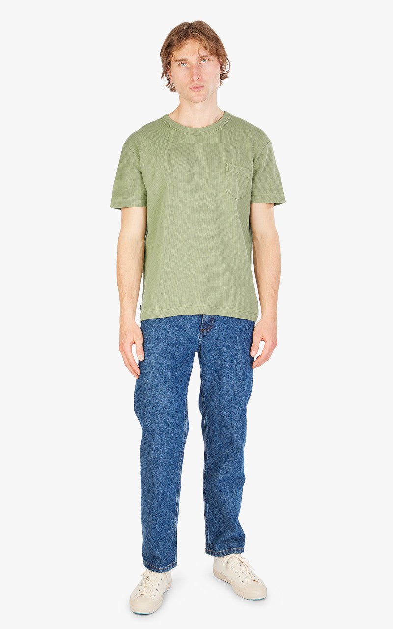 Howlin' Belgian Waffle T-Shirt Agave