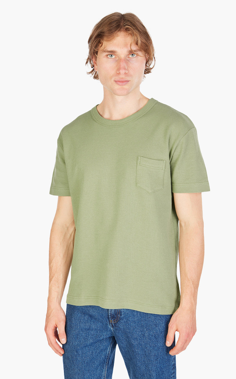 Howlin' Belgian Waffle T-Shirt Agave