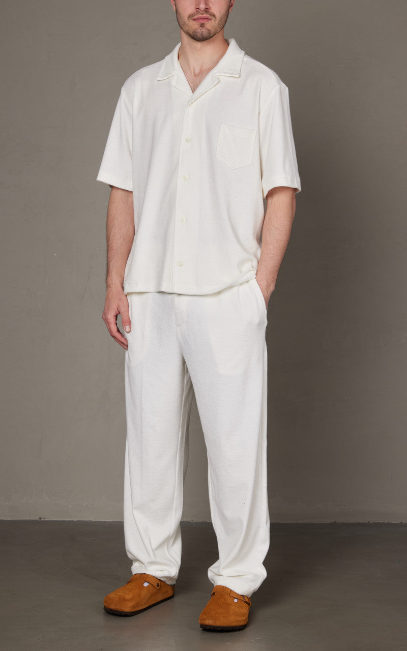 Howlin' Cocktail In Towel Shirt Ecru