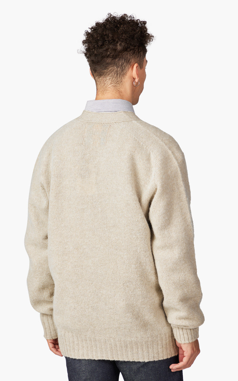 Howlin' Shaggy Bear Cardigan Biscuit