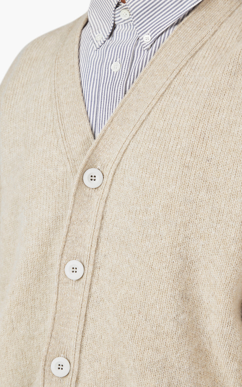 Howlin' Shaggy Bear Cardigan Biscuit