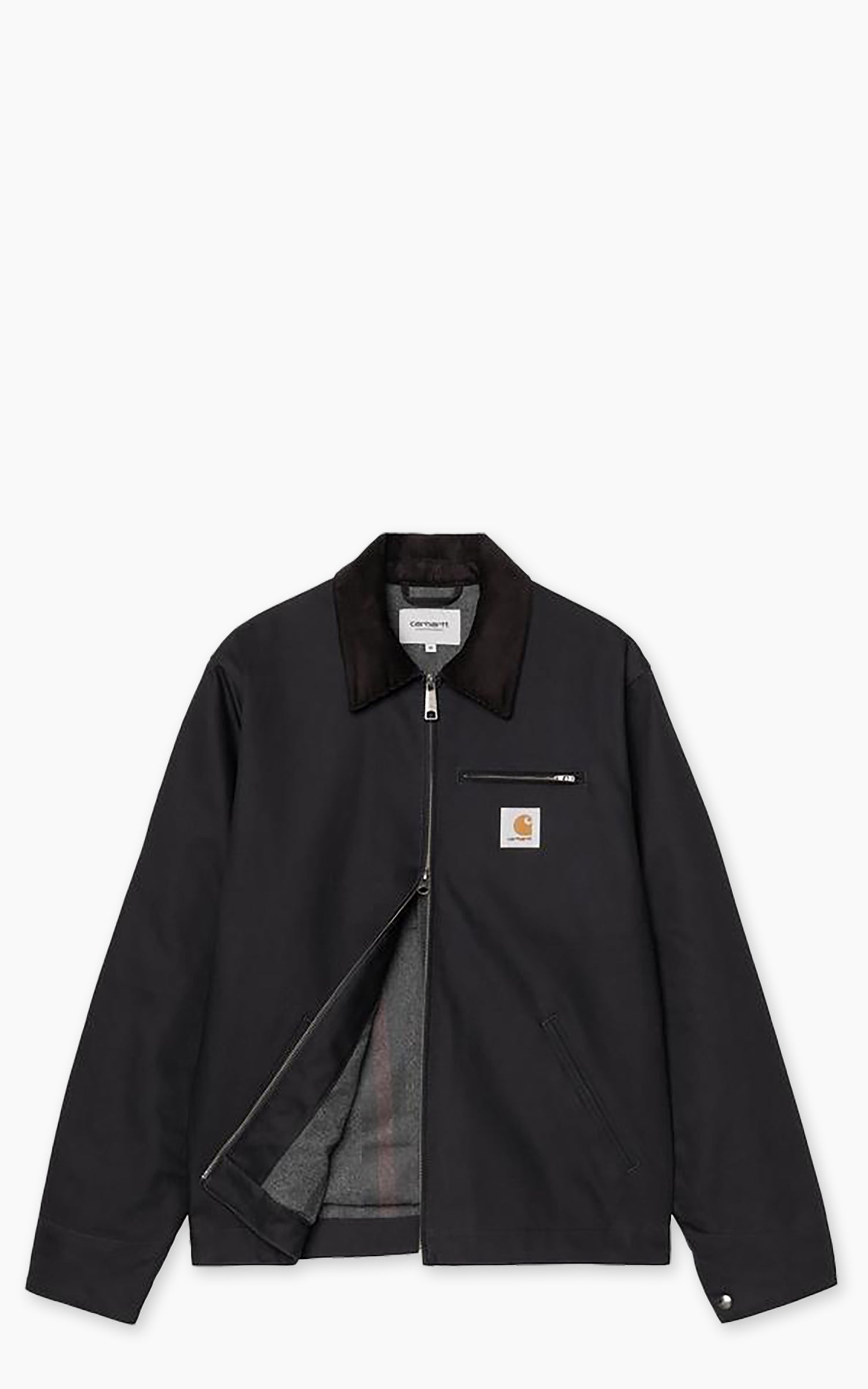 Carhartt WIP Detroit Jacket Winter Dearborn Canvas Rigid Dark Navy/Black