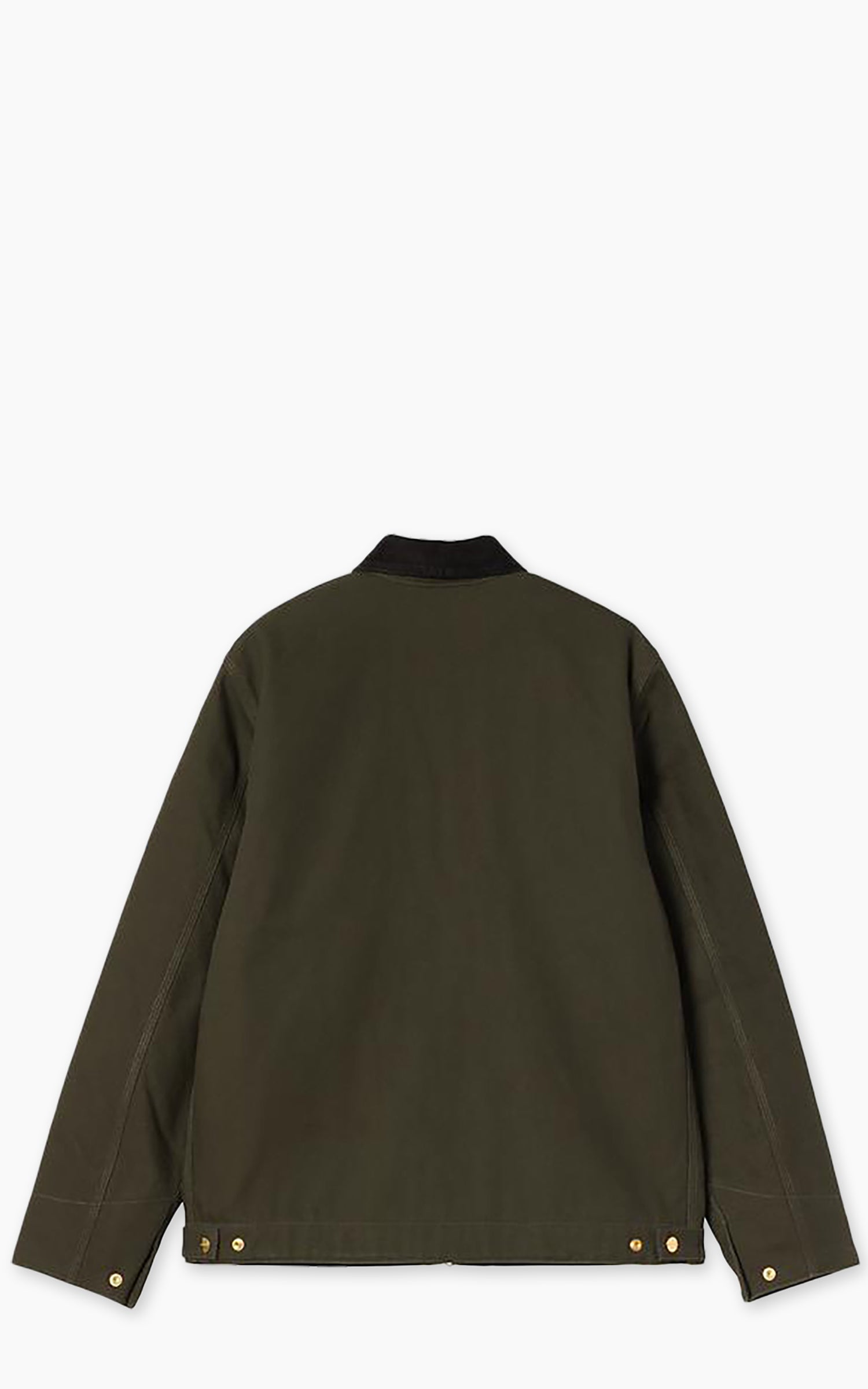 Carhartt WIP Detroit Jacket Winter Dearborn Canvas Rigid Olive/Black