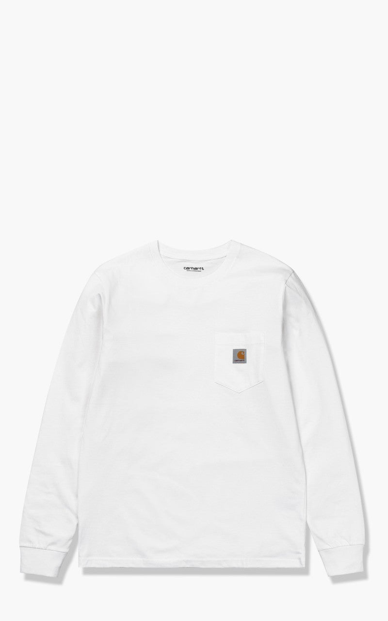 Carhartt WIP L/S Pocket T-Shirt White