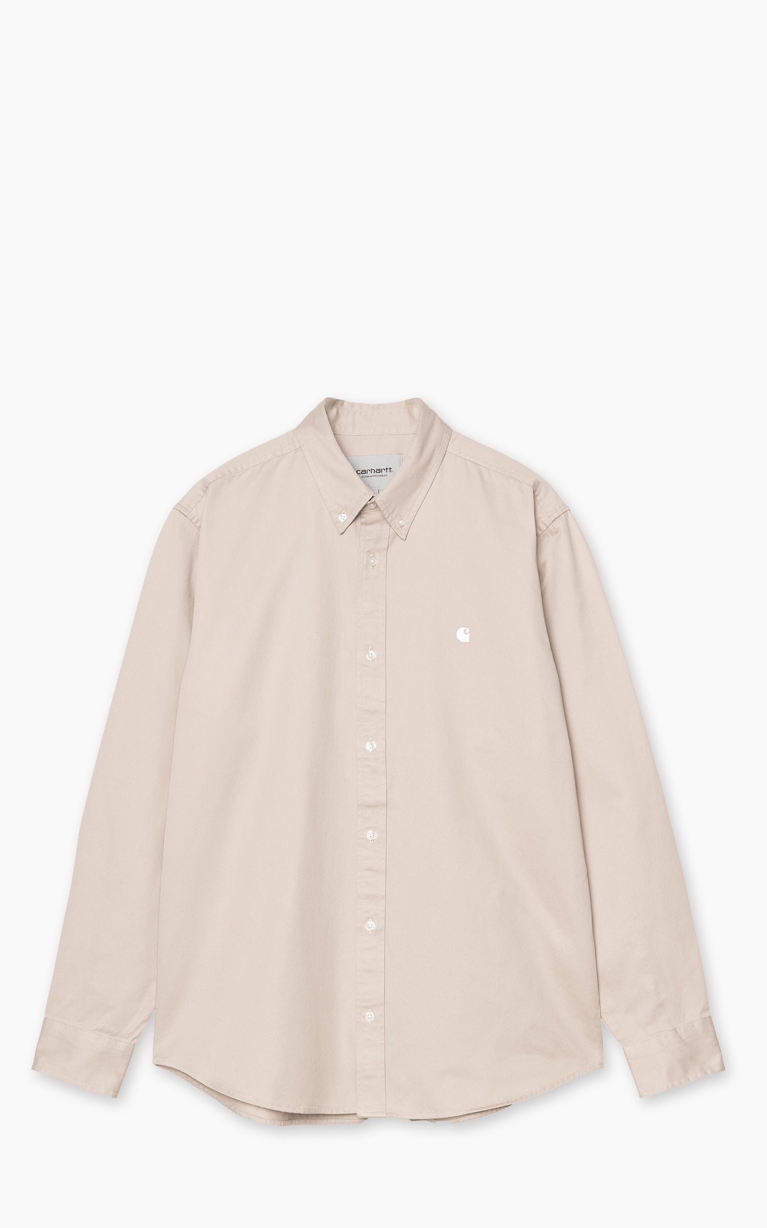 Carhartt WIP L/S Madison Shirt Fleur De Sel/Wax