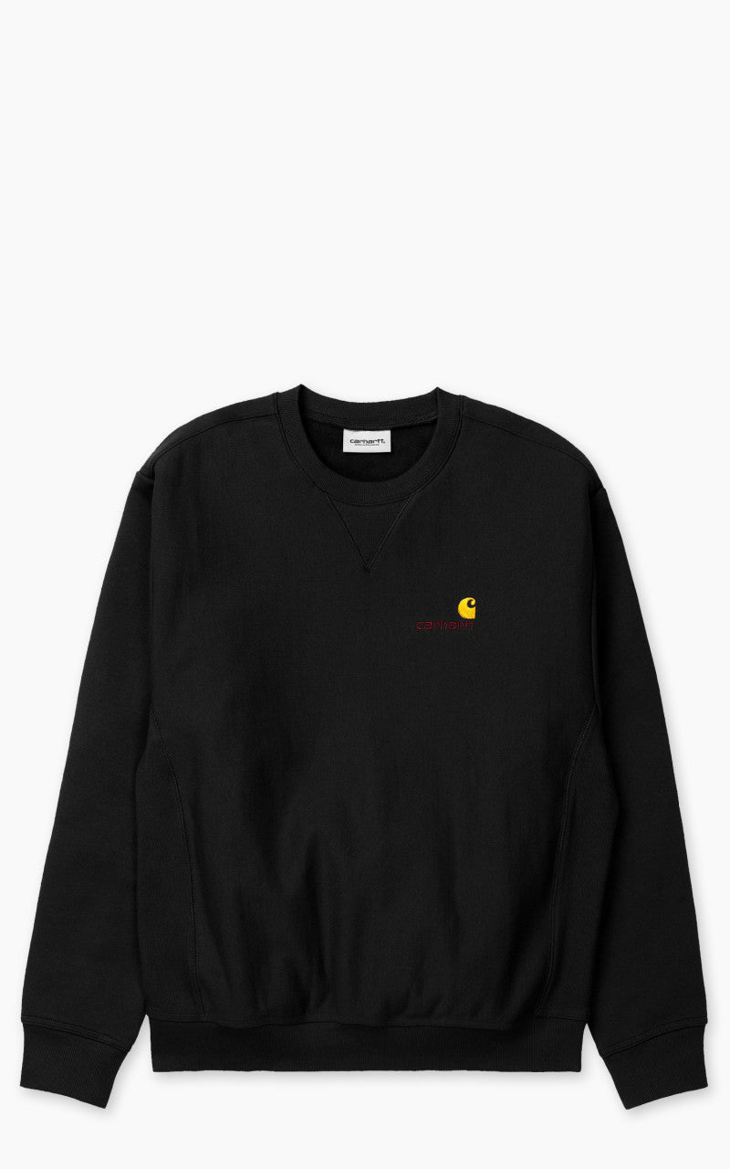 Carhartt WIP American Script Sweatshirt Black