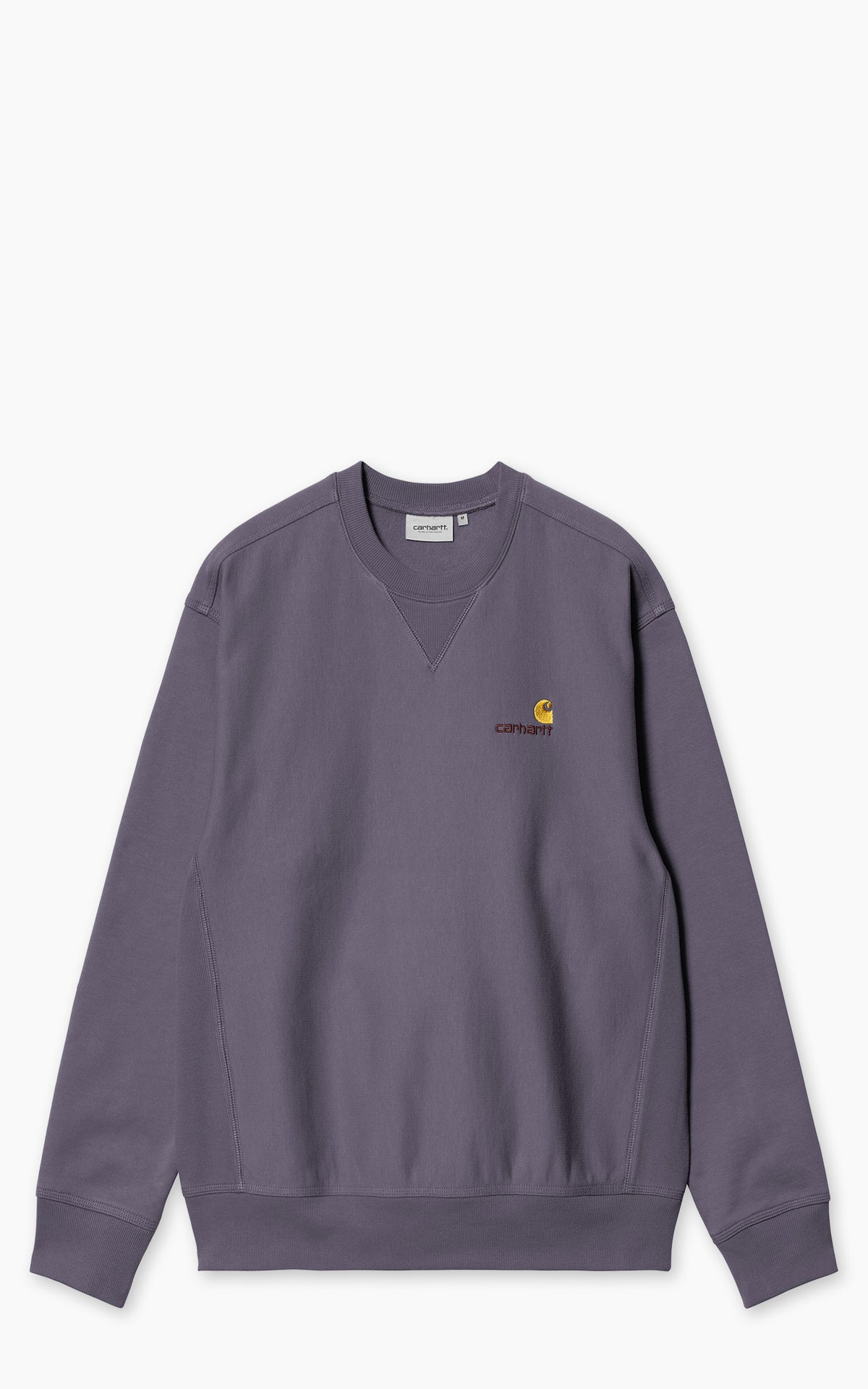 Carhartt WIP American Script Sweatshirt Shady Purple