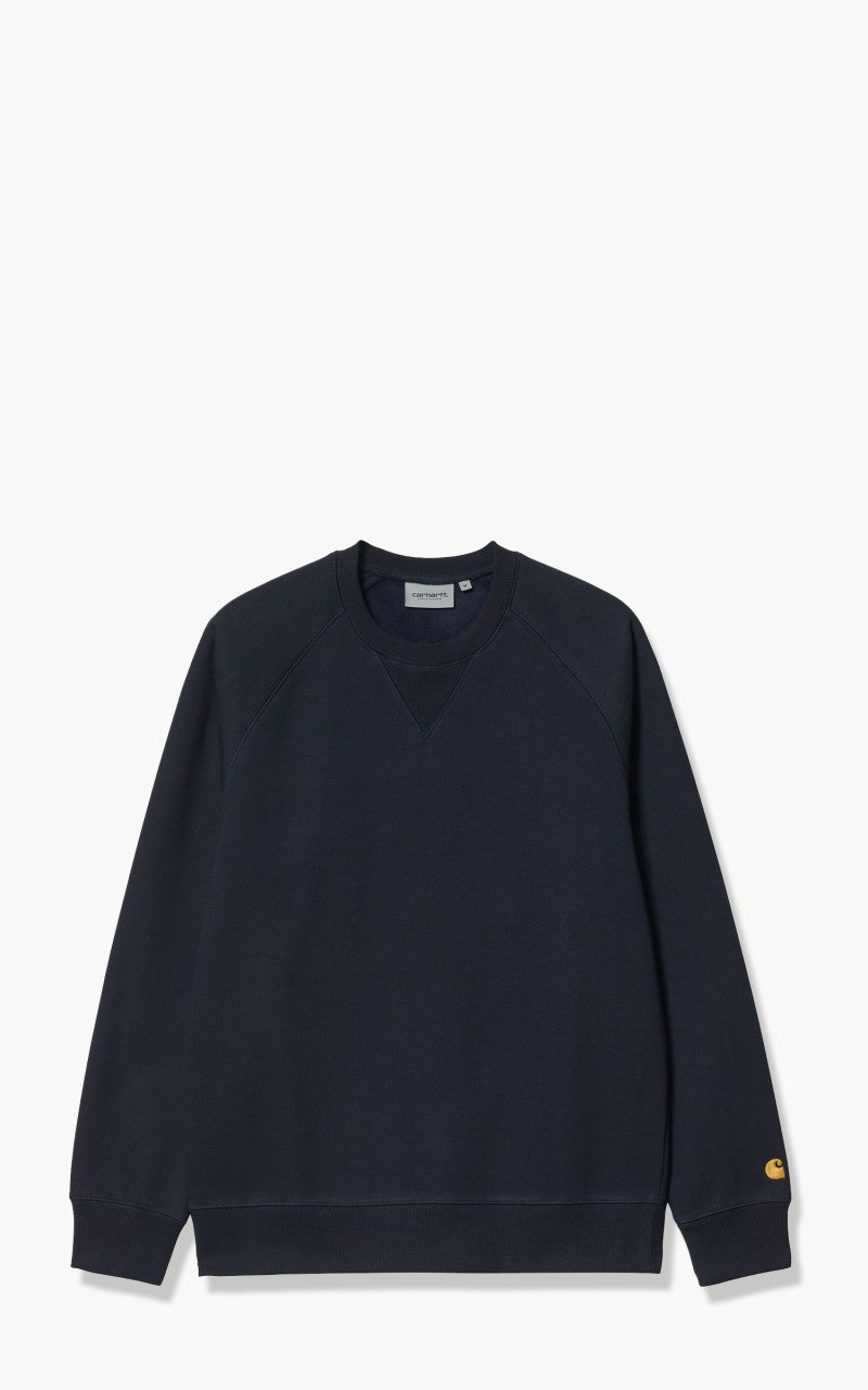 Carhartt WIP Chase Sweatshirt Dark Navy/Gold