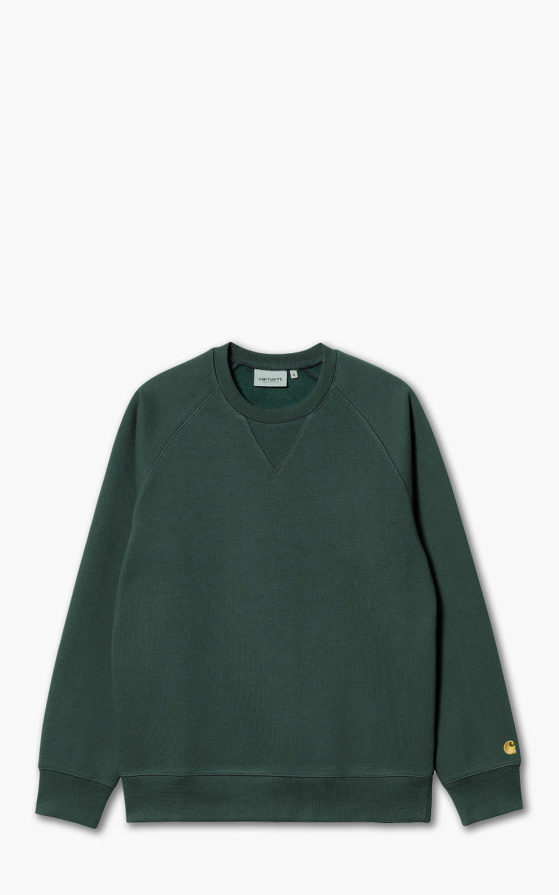 Carhartt WIP Chase Sweatshirt Juniper/Gold