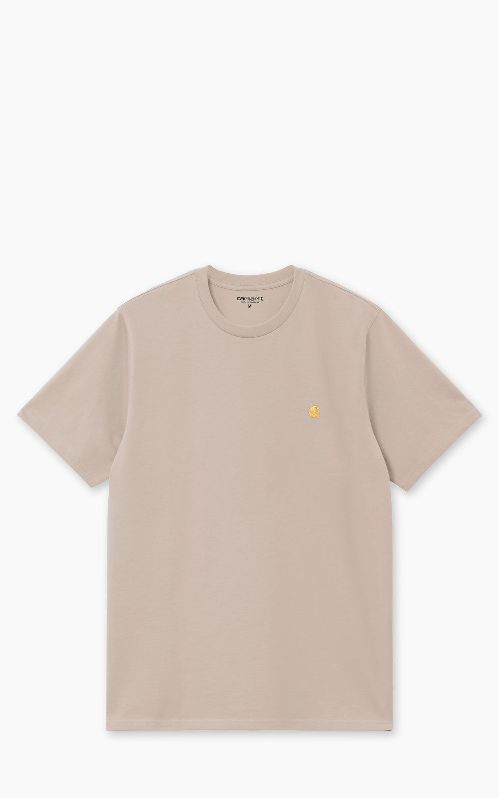Carhartt WIP S/S Chase T-Shirt Fleur De Sel/Gold