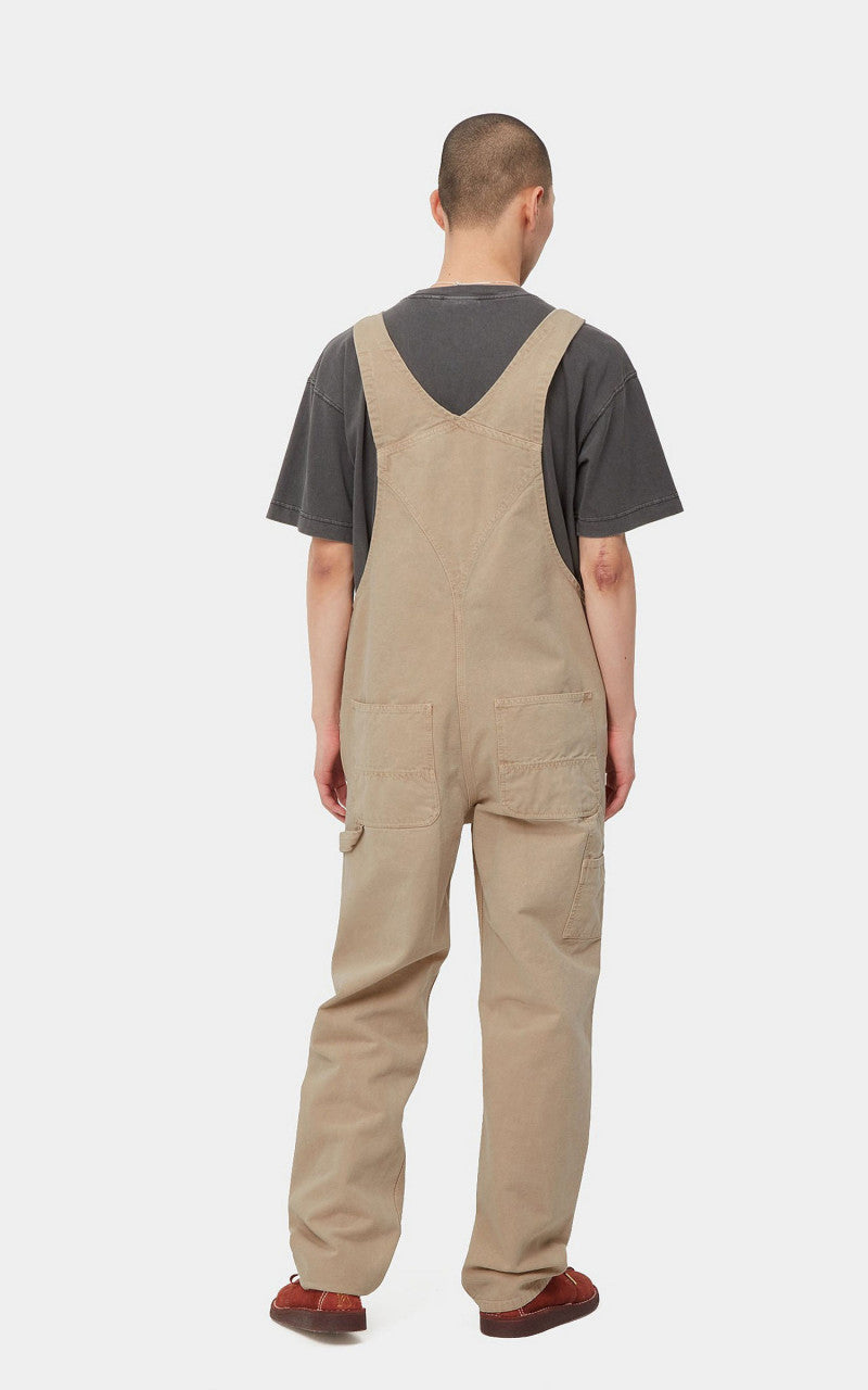 Carhartt WIP Bib Overall Dusty H Brown Faded
