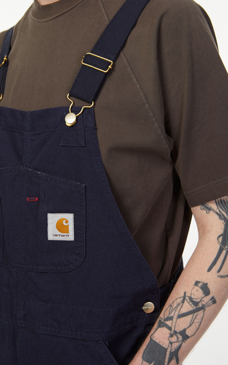 Carhartt WIP Bib Overall Dark Navy Rinsed