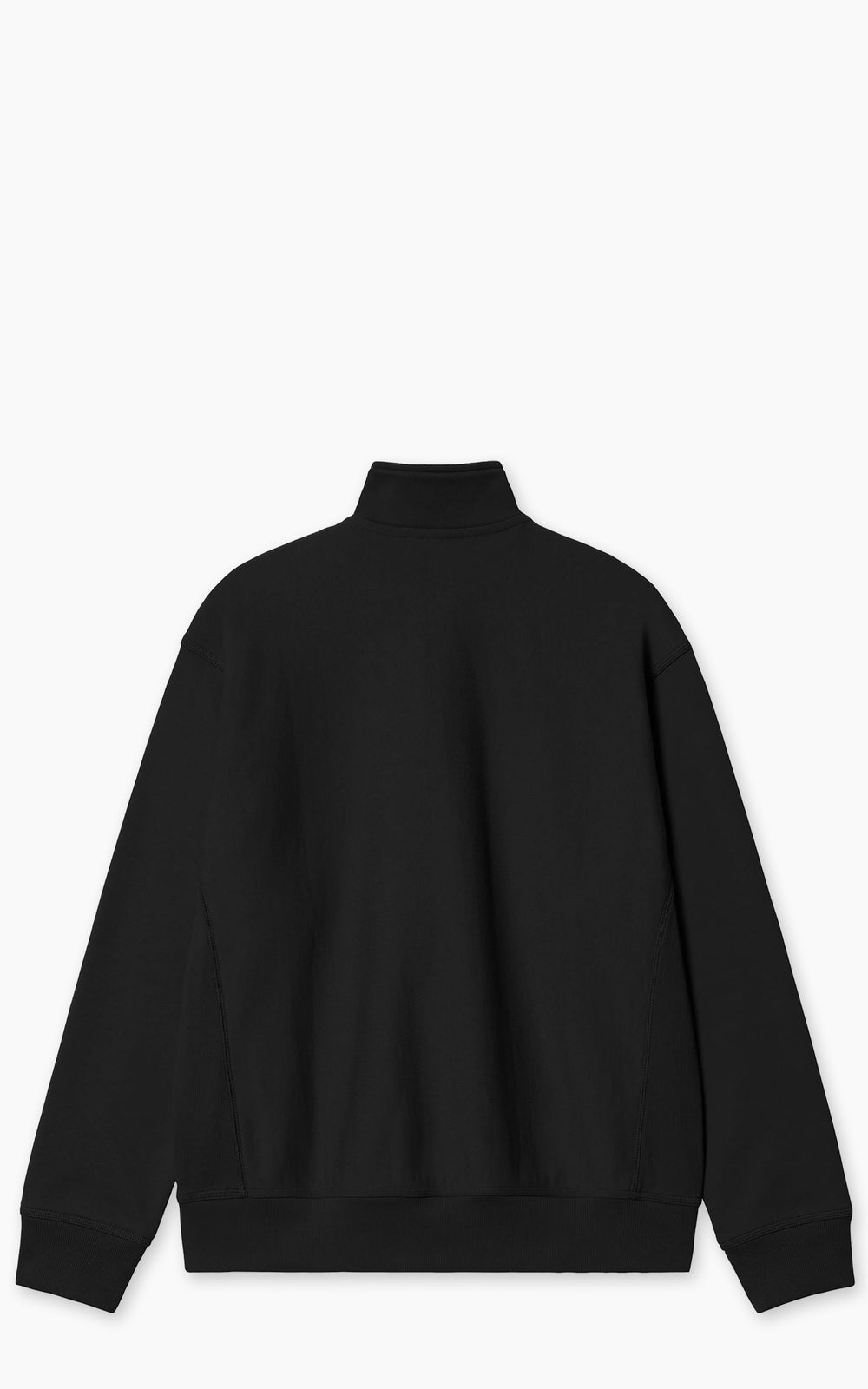 Carhartt WIP Half Zip American Script Sweatshirt Black