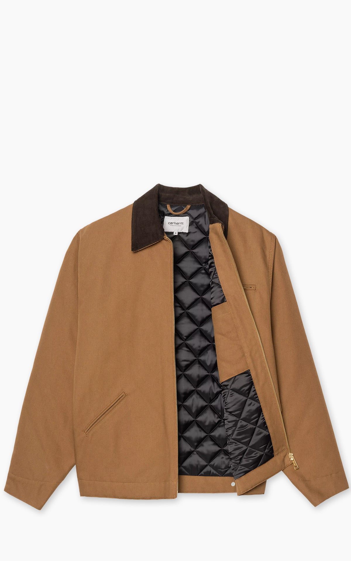 Carhartt WIP OG Detroit Jacket Winter Dearborn Canvas Rigid WIP H Brown/Tobacco