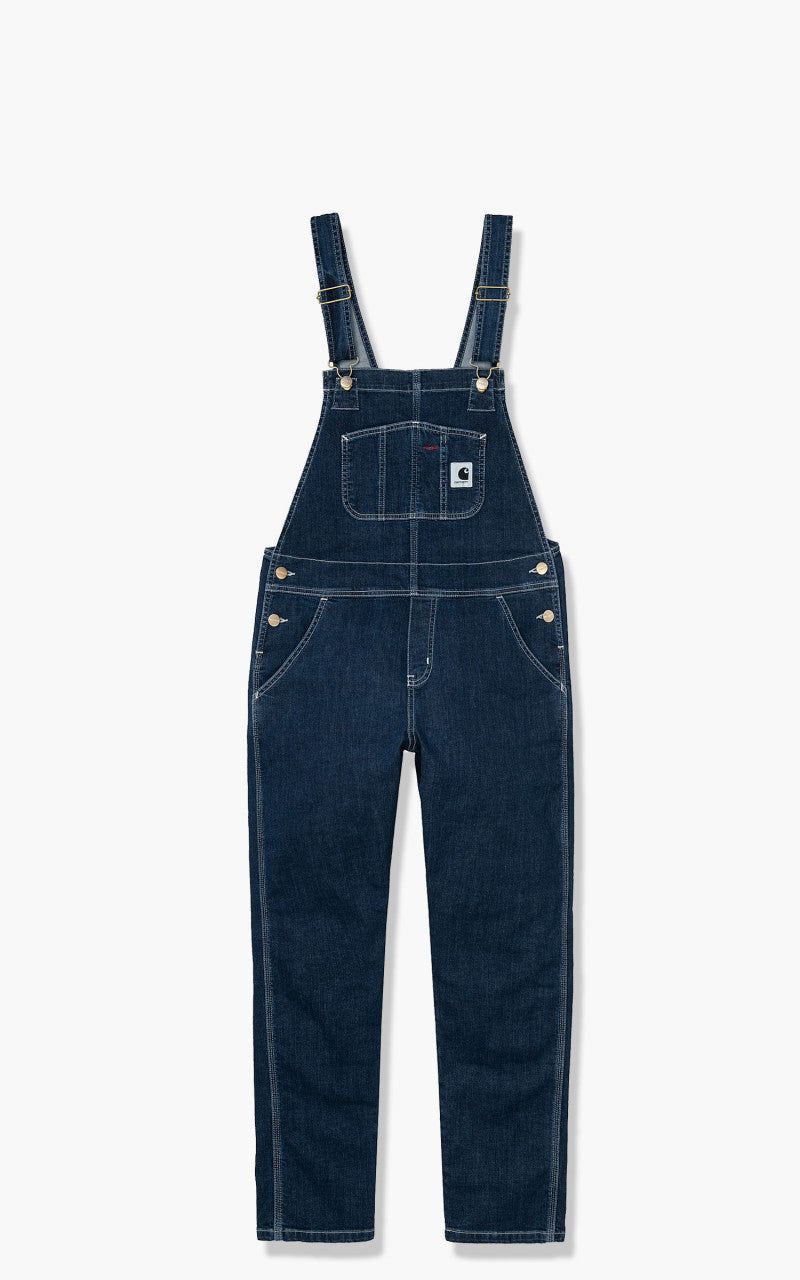 Carhartt WIP W Bib Overall Denim Blue Stone Washed