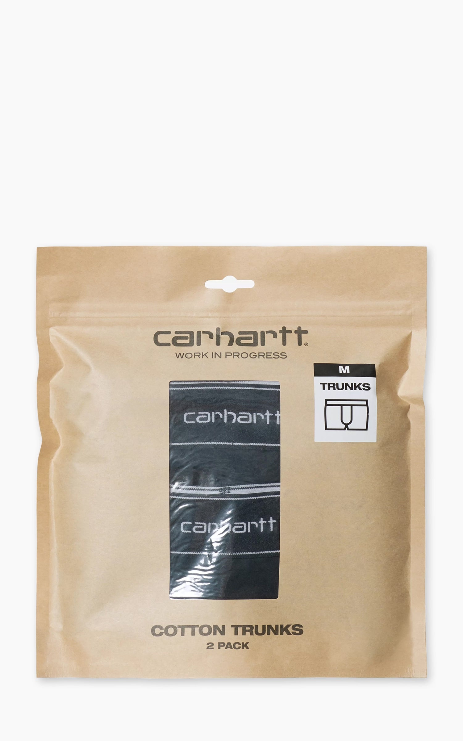 Carhartt WIP Cotton Trunks Black + Black