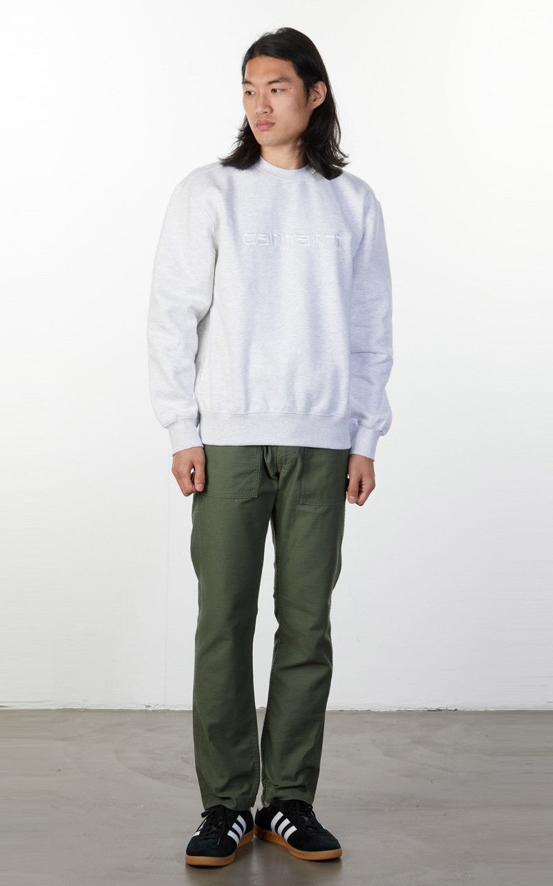 Carhartt WIP Carhartt Sweat Ash Heather/White