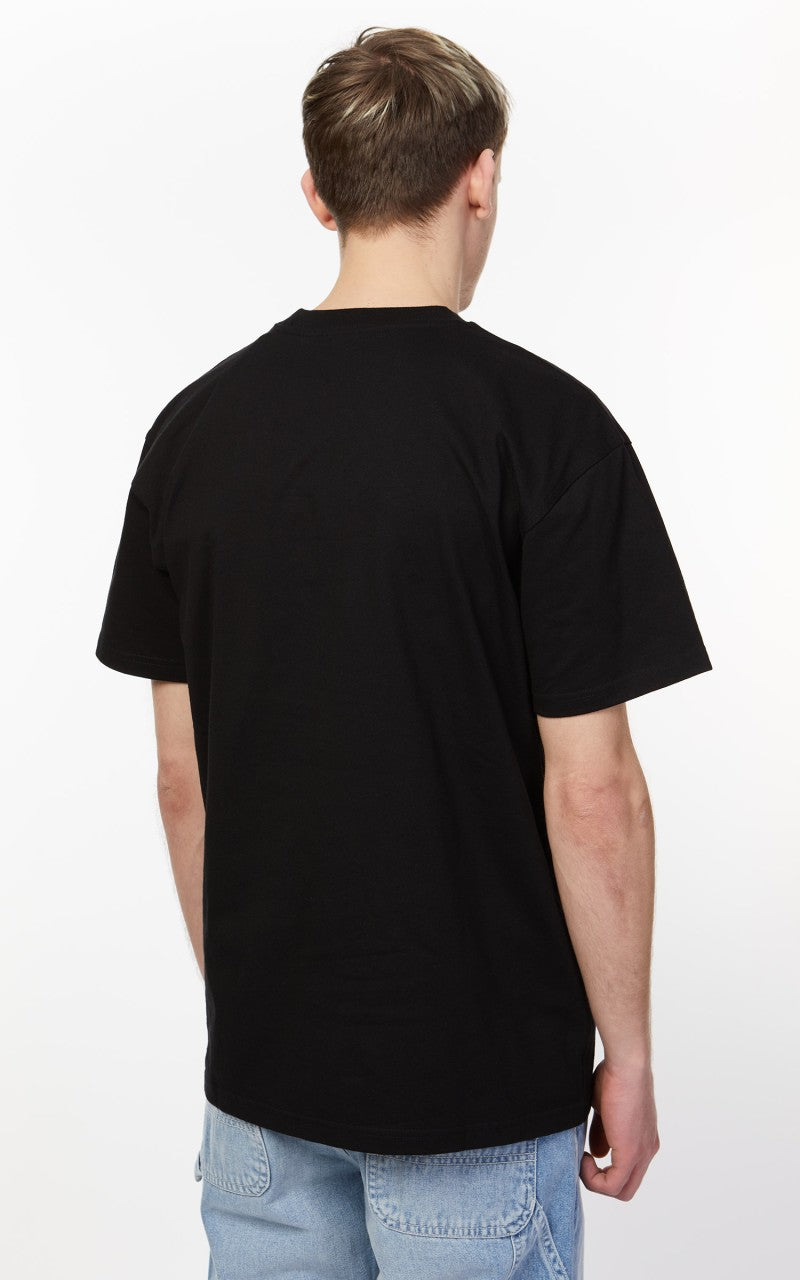Carhartt WIP S/S American Script T-Shirt Black