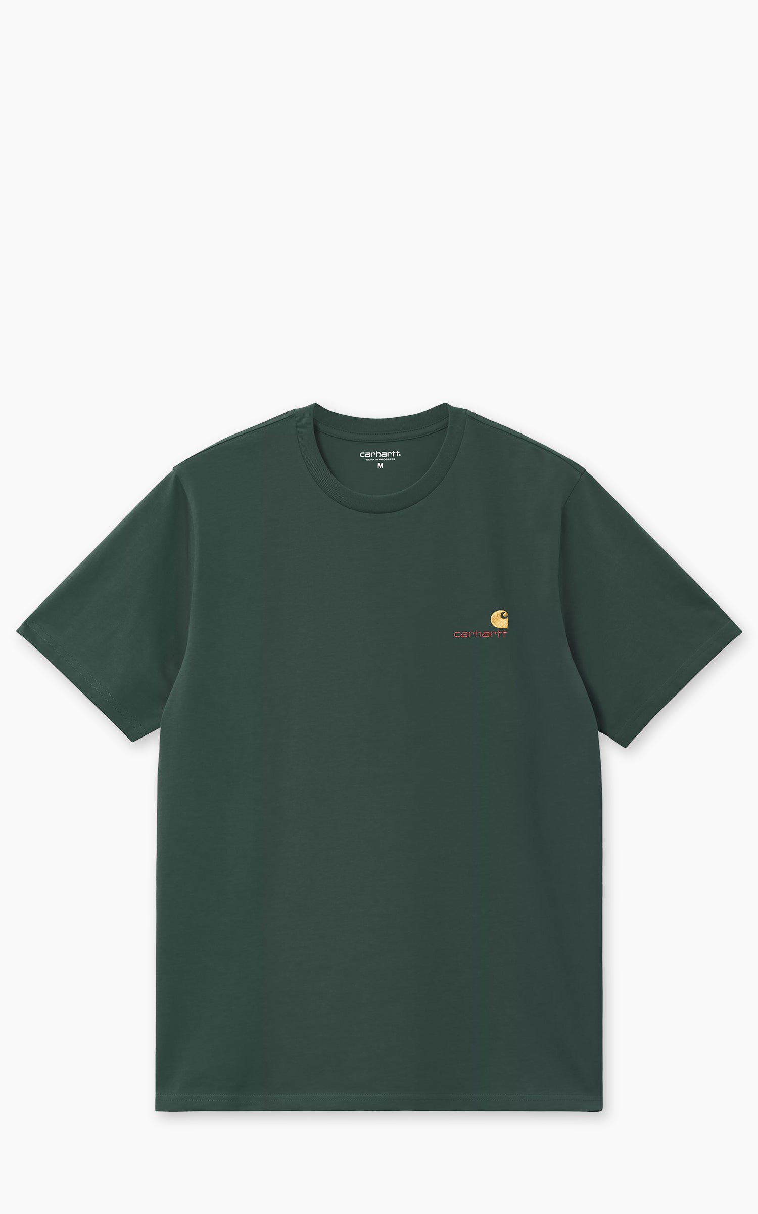 Carhartt WIP S/S American Script T-Shirt Kale Green