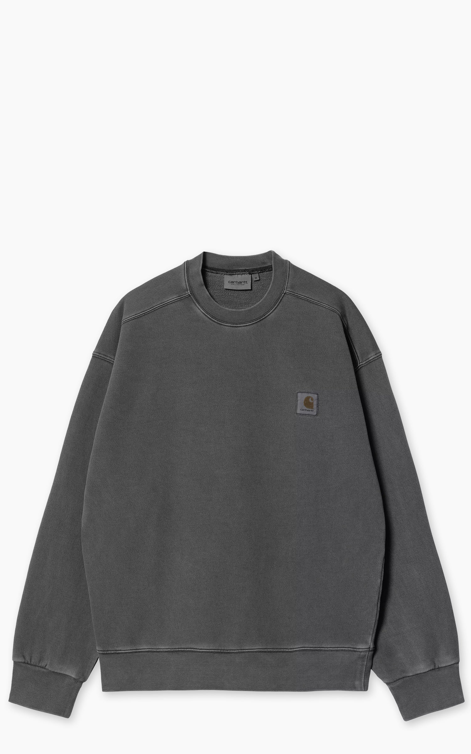 Carhartt WIP Nelson Sweatshirt Garment Dyed Black