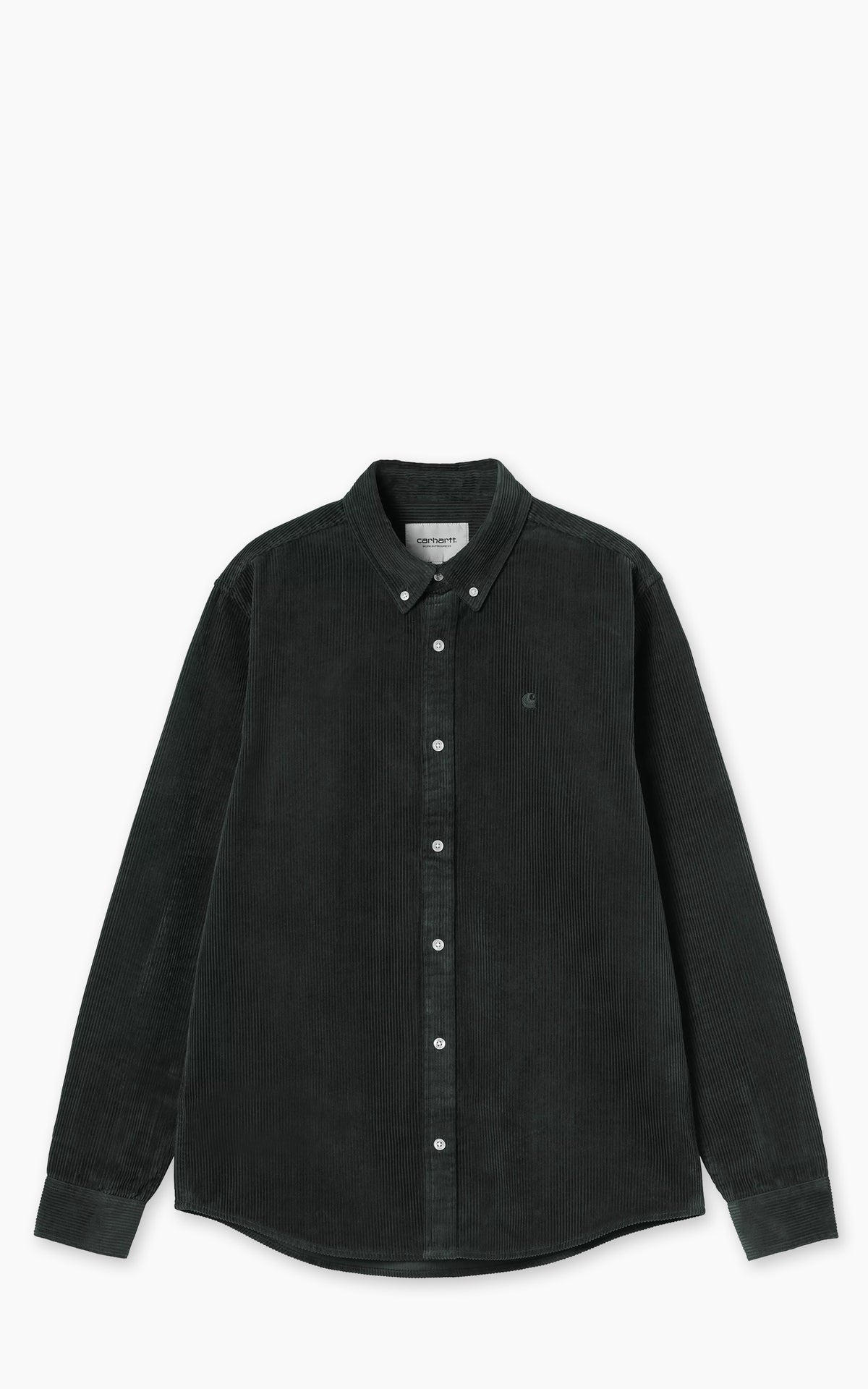 Carhartt WIP L/S Madison Cord Shirt Raven