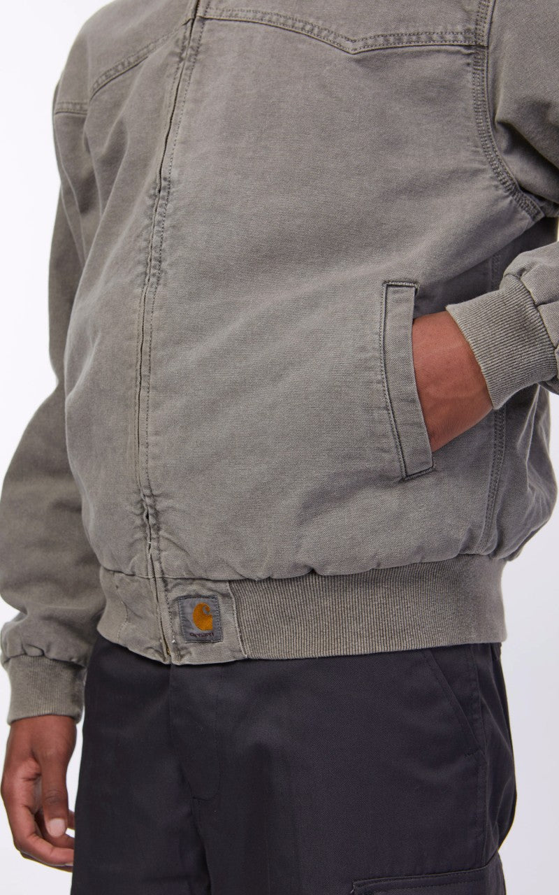 Carhartt WIP OG Santa Fe Jacket Black/Black Faded