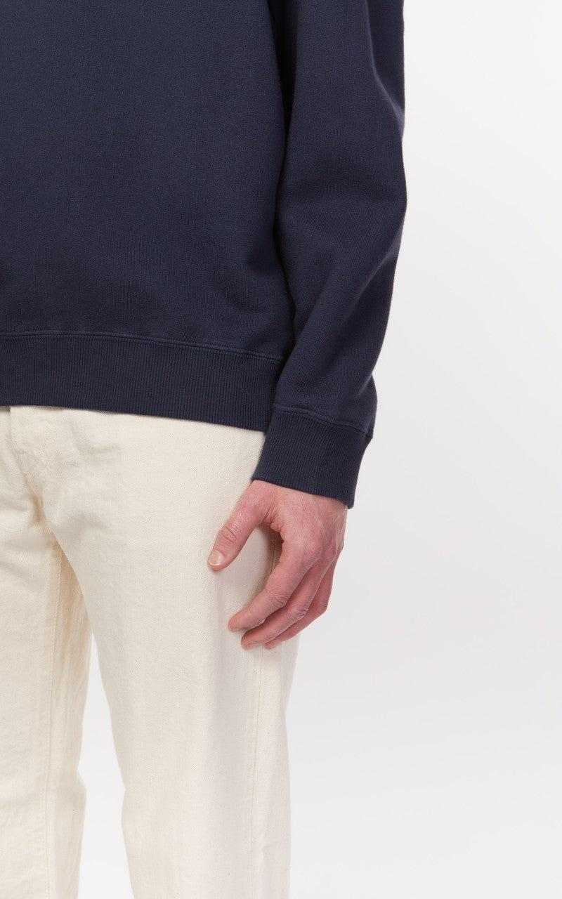 Edwin Karma Heavy Felpa Sweat Navy Blazer