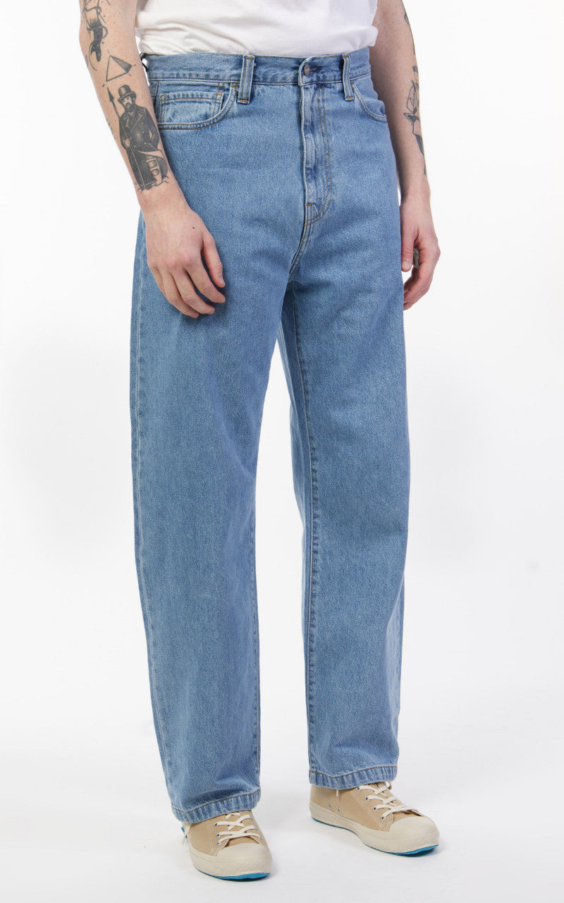 Carhartt WIP Landon Pant Blue Heavy Stone Wash
