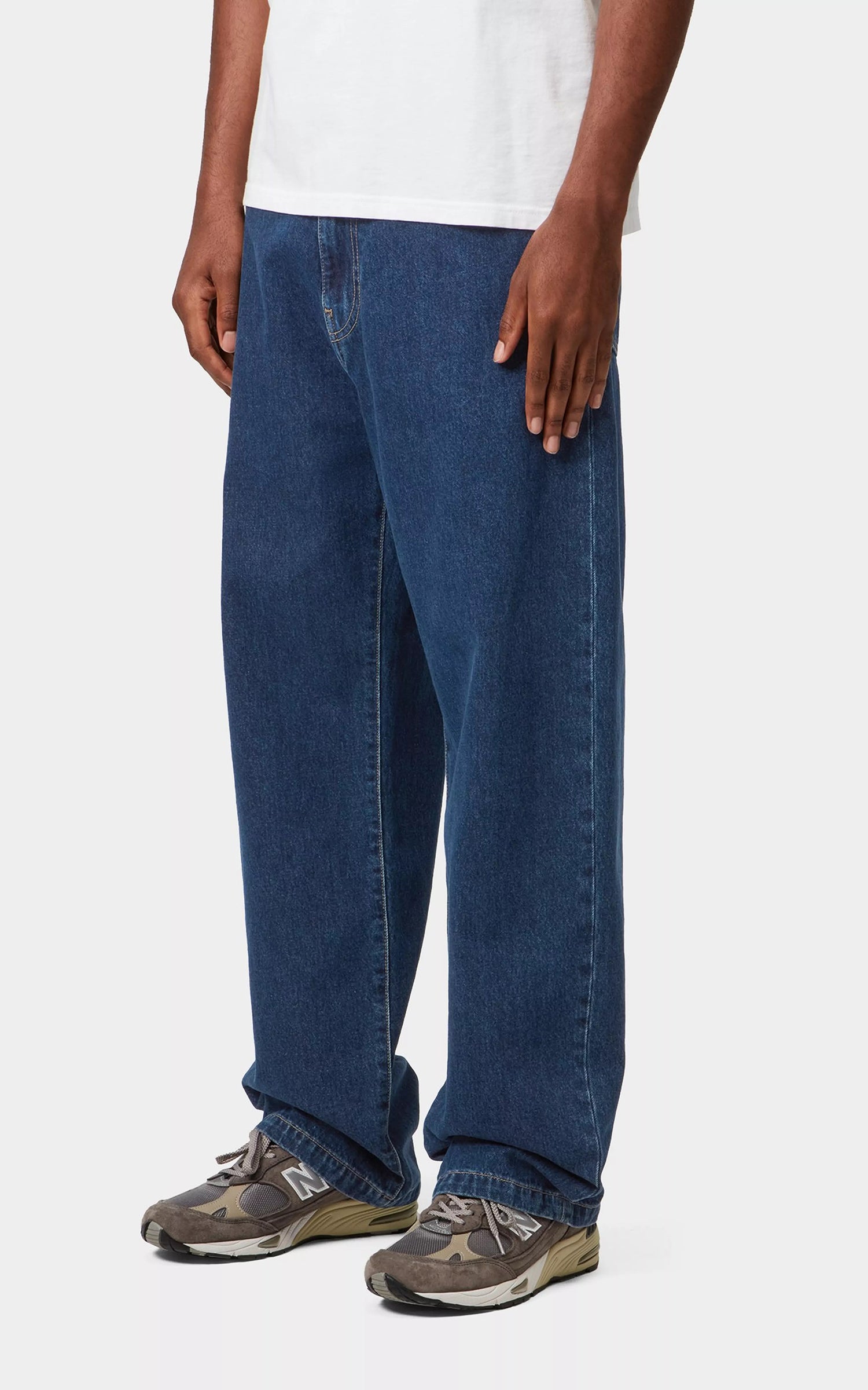 Carhartt WIP Landon Pant Robertson Denim Stone Washed Blue