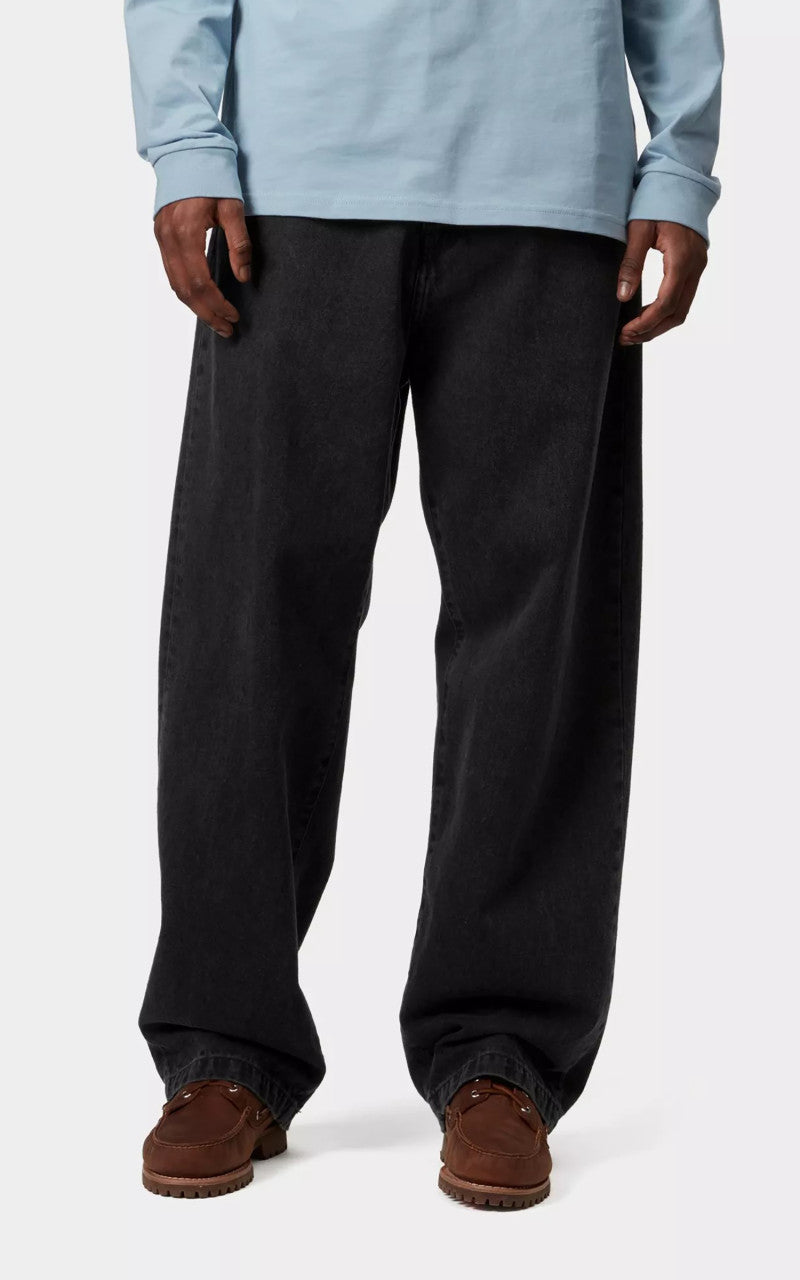 Carhartt WIP Landon Pant Robertson Denim Stone Washed Black