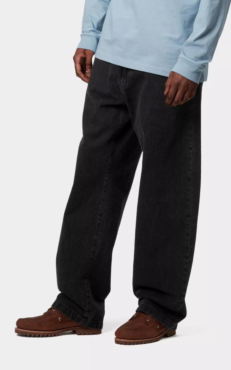 Carhartt WIP Landon Pant Robertson Denim Stone Washed Black