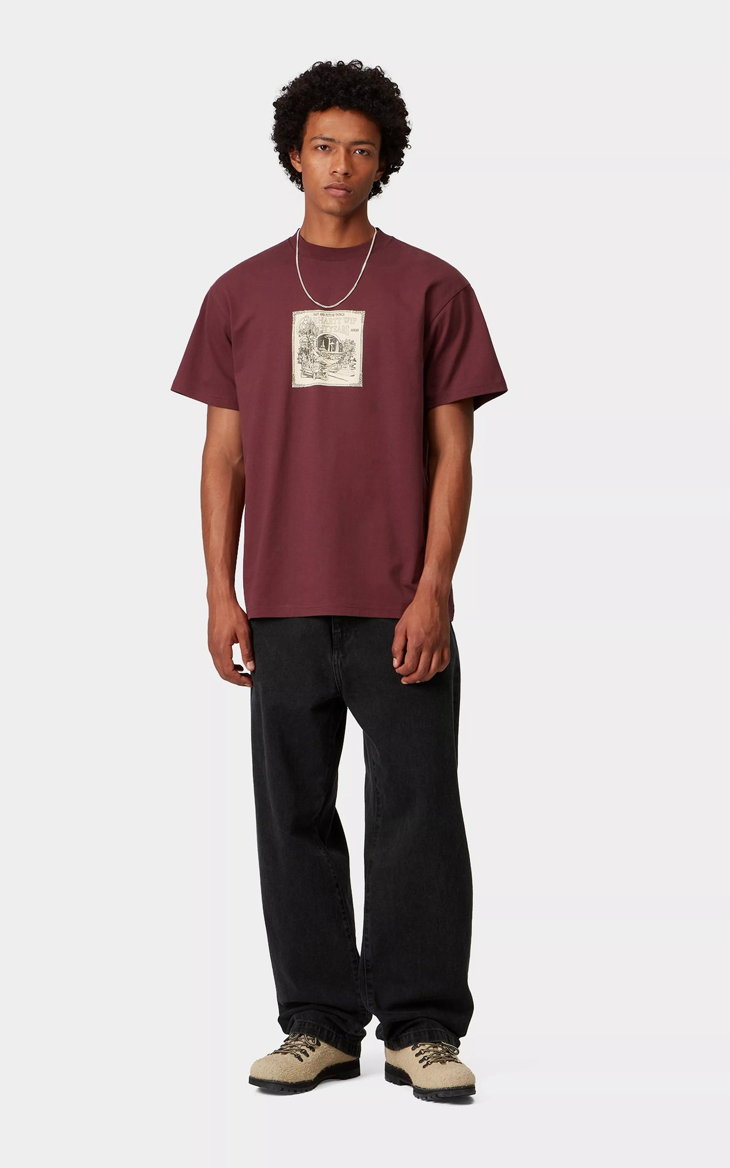 Carhartt WIP Landon Pant Robertson Denim Stone Washed Black