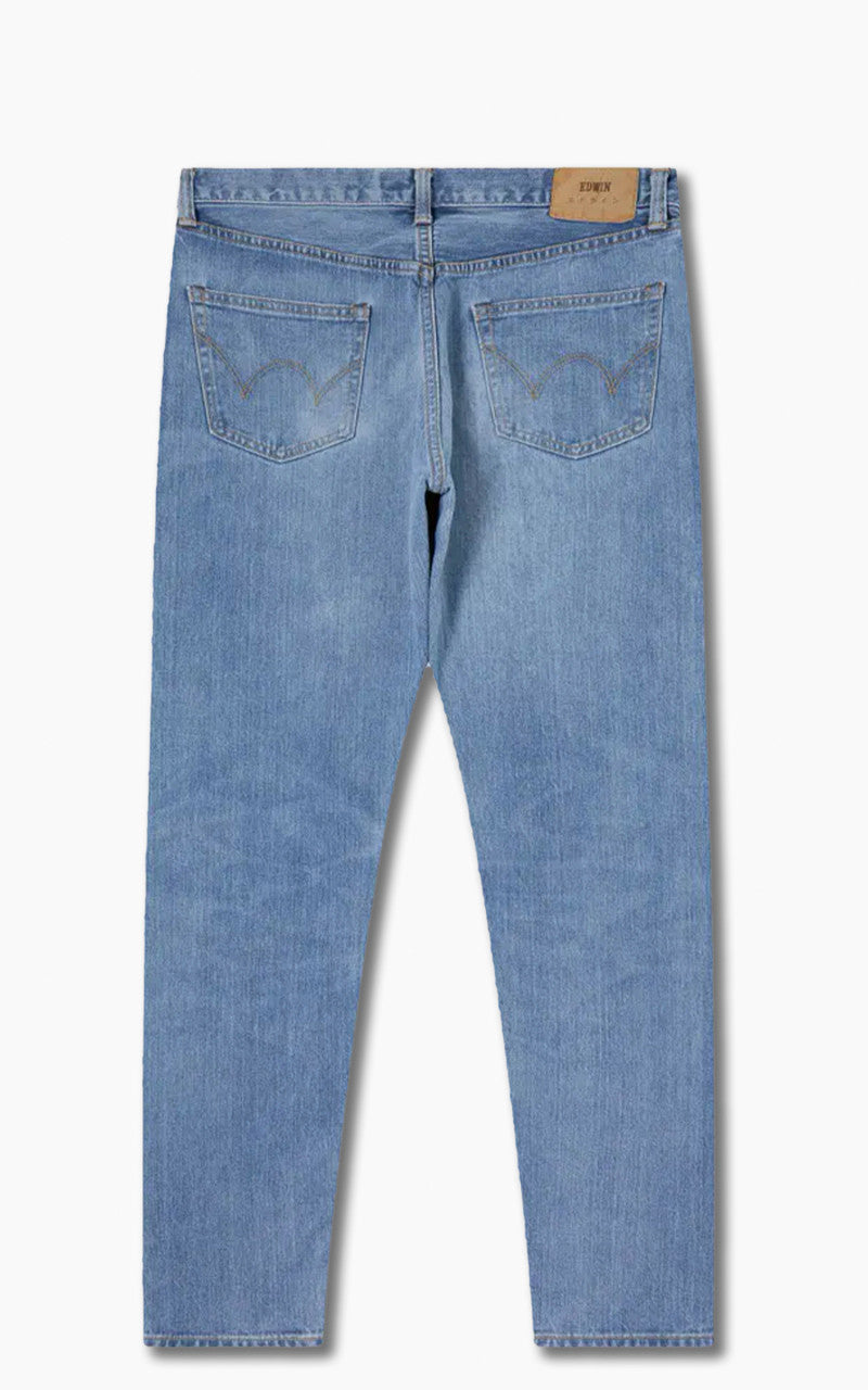 Edwin Regular Tapered "Made in Japan" 12.6oz Yoshiko Left Hand Denim Blue Light Used