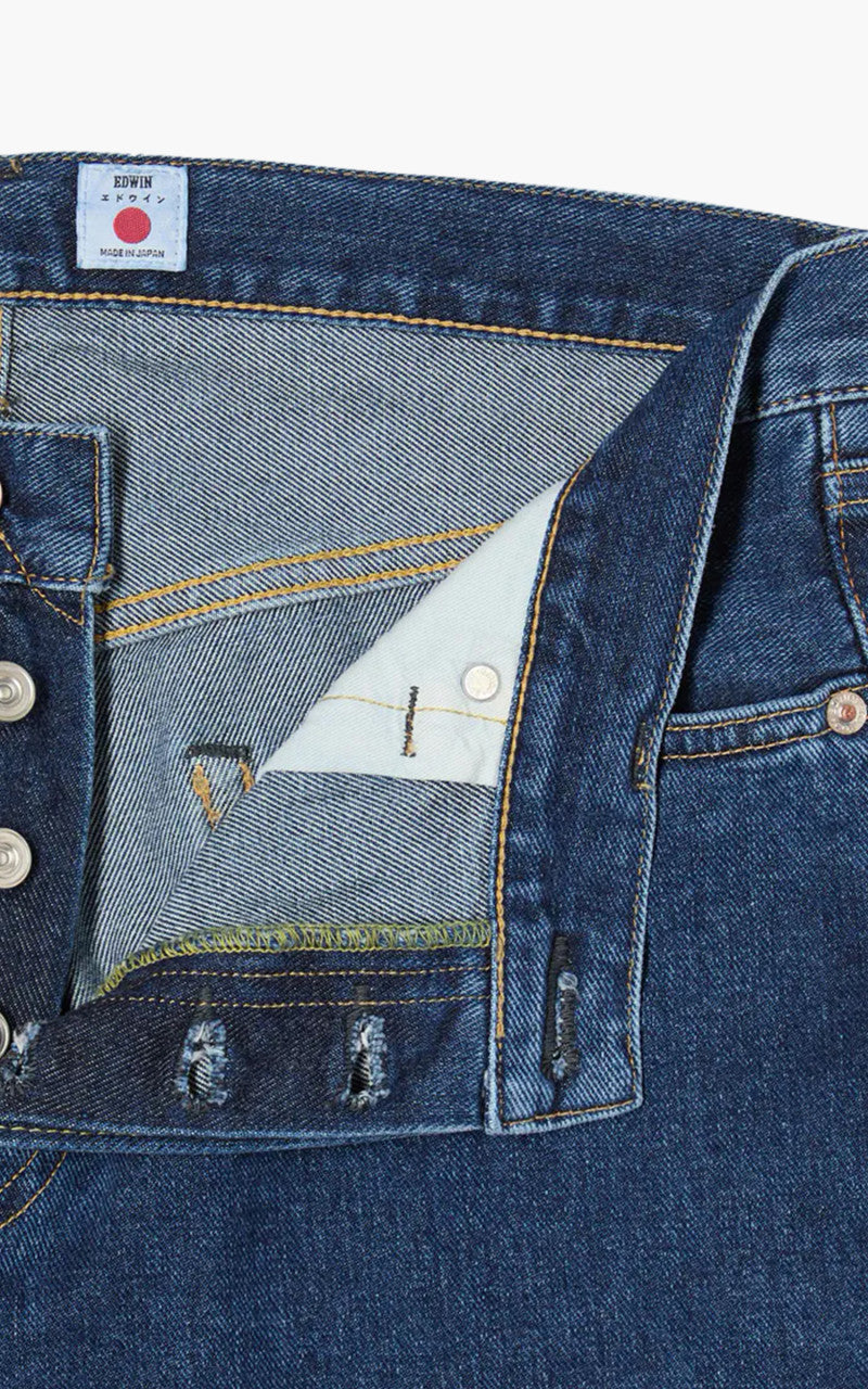 Edwin Regular Tapered "Made in Japan" Yoshiko Left Hand Denim Blue Akira Wash