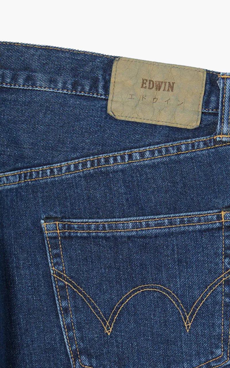 Edwin Regular Tapered "Made in Japan" Yoshiko Left Hand Denim Blue Akira Wash