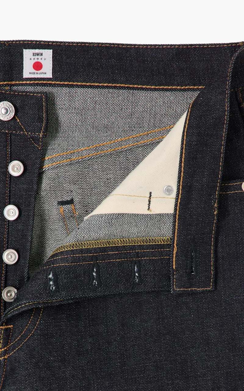 Edwin Loose Straight "Made in Japan" Kurabo Recycle Denim Red Selvage 14oz