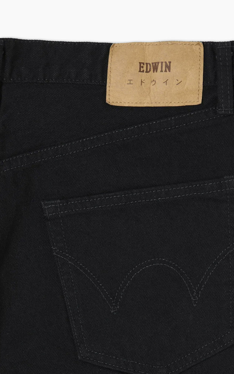 Edwin Loose Straight "Made in Japan" Kaihara Denim Black 13oz