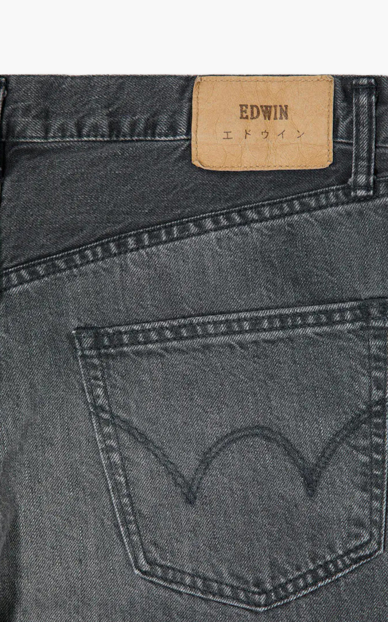 Edwin Loose Tapered "Made in Japan" Kaihara Purple White Selvage Black Light Wash