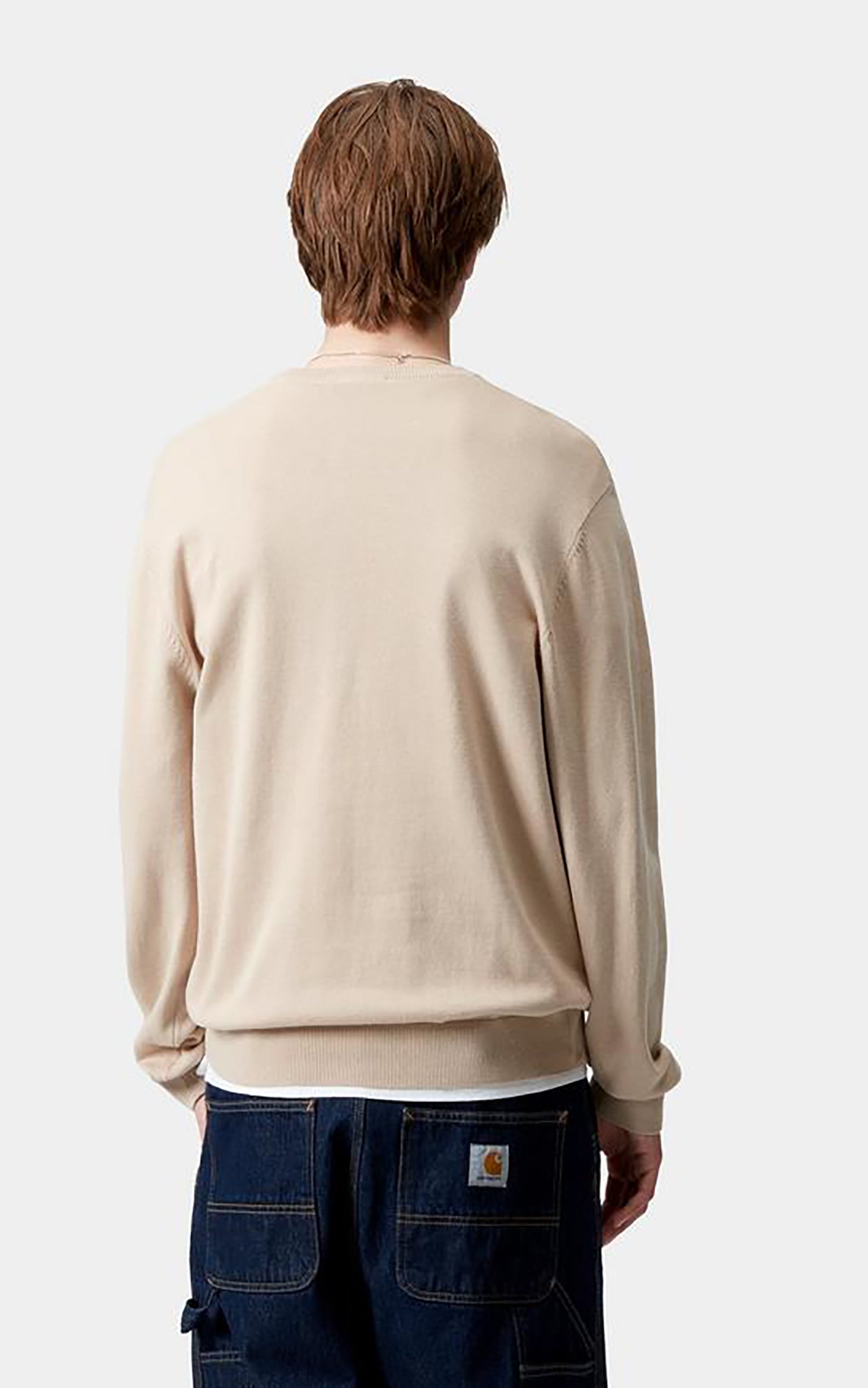Carhartt WIP Madison Sweater Fleur De Sel/Black