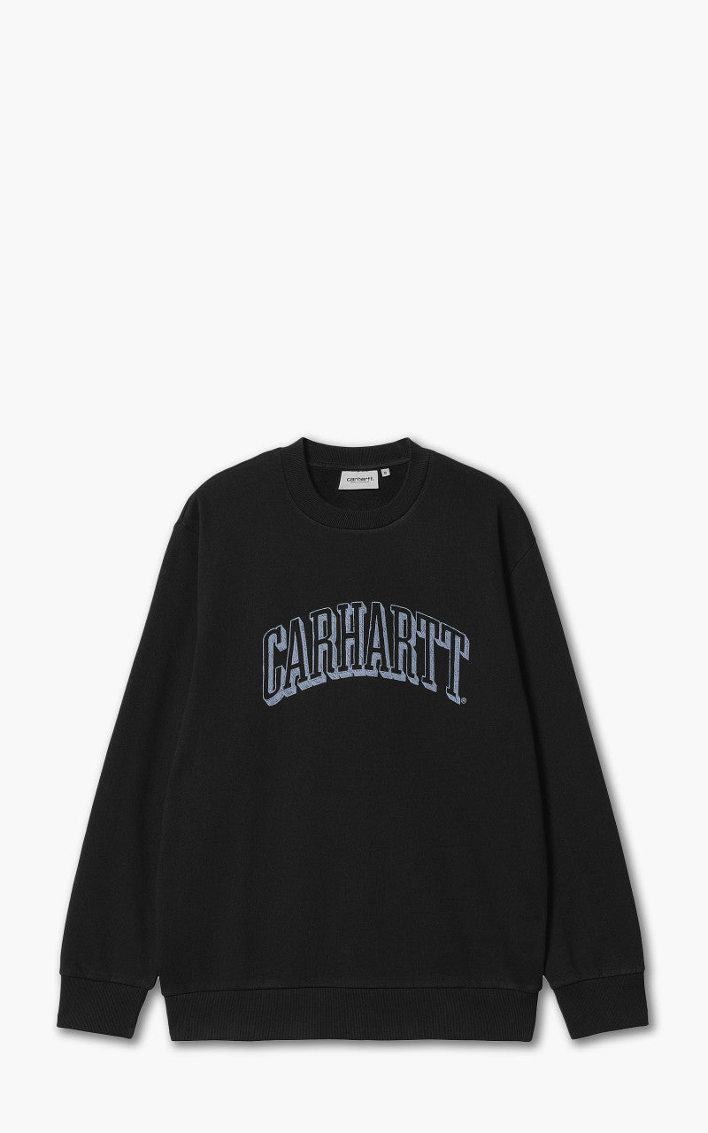 Carhartt WIP Scrawl Sweatshirt Black/Misty Sky