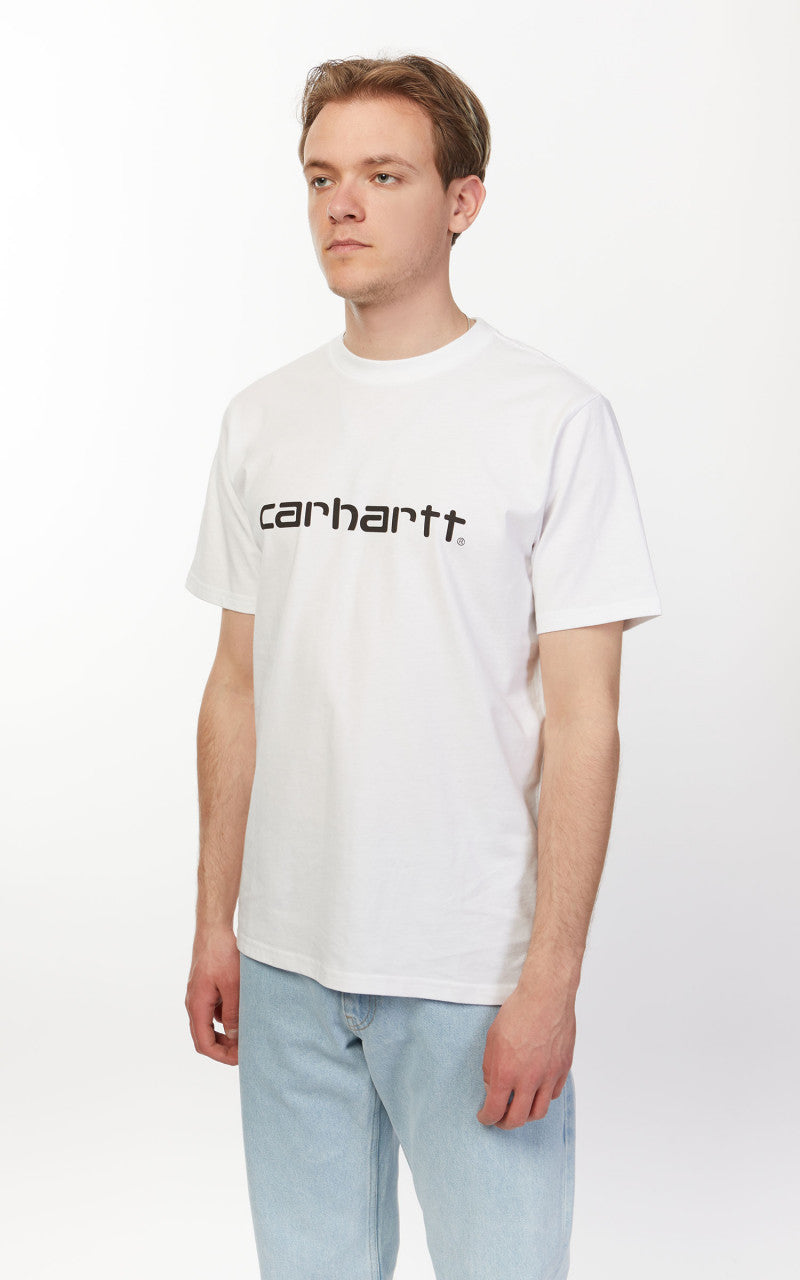 Carhartt WIP S/S Script T-Shirt White/Black