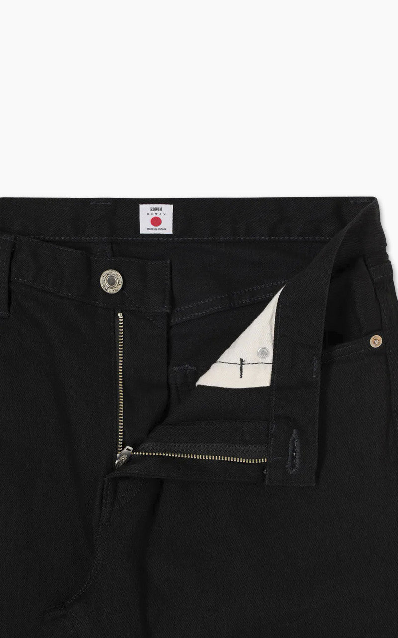 Edwin Regular Tapered "Made in Japan" Kaihara 12.5oz Black Rinsed