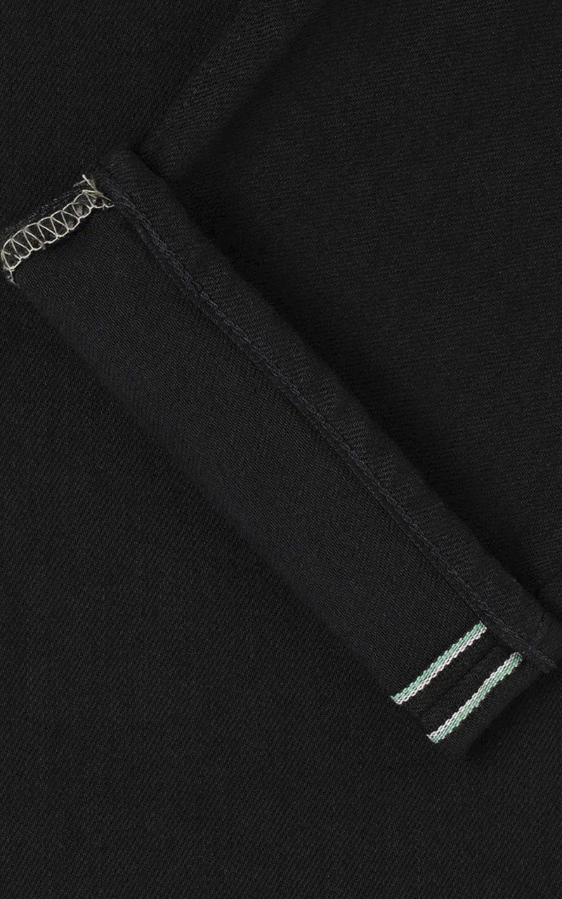 Edwin Regular Tapered "Made in Japan" Kaihara 12.5oz Black Rinsed