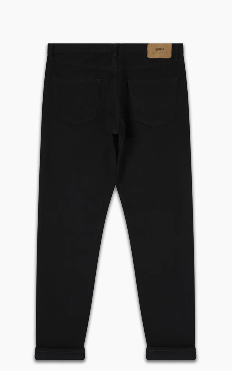 Edwin Regular Tapered "Made in Japan" Kaihara 12.5oz Black Rinsed