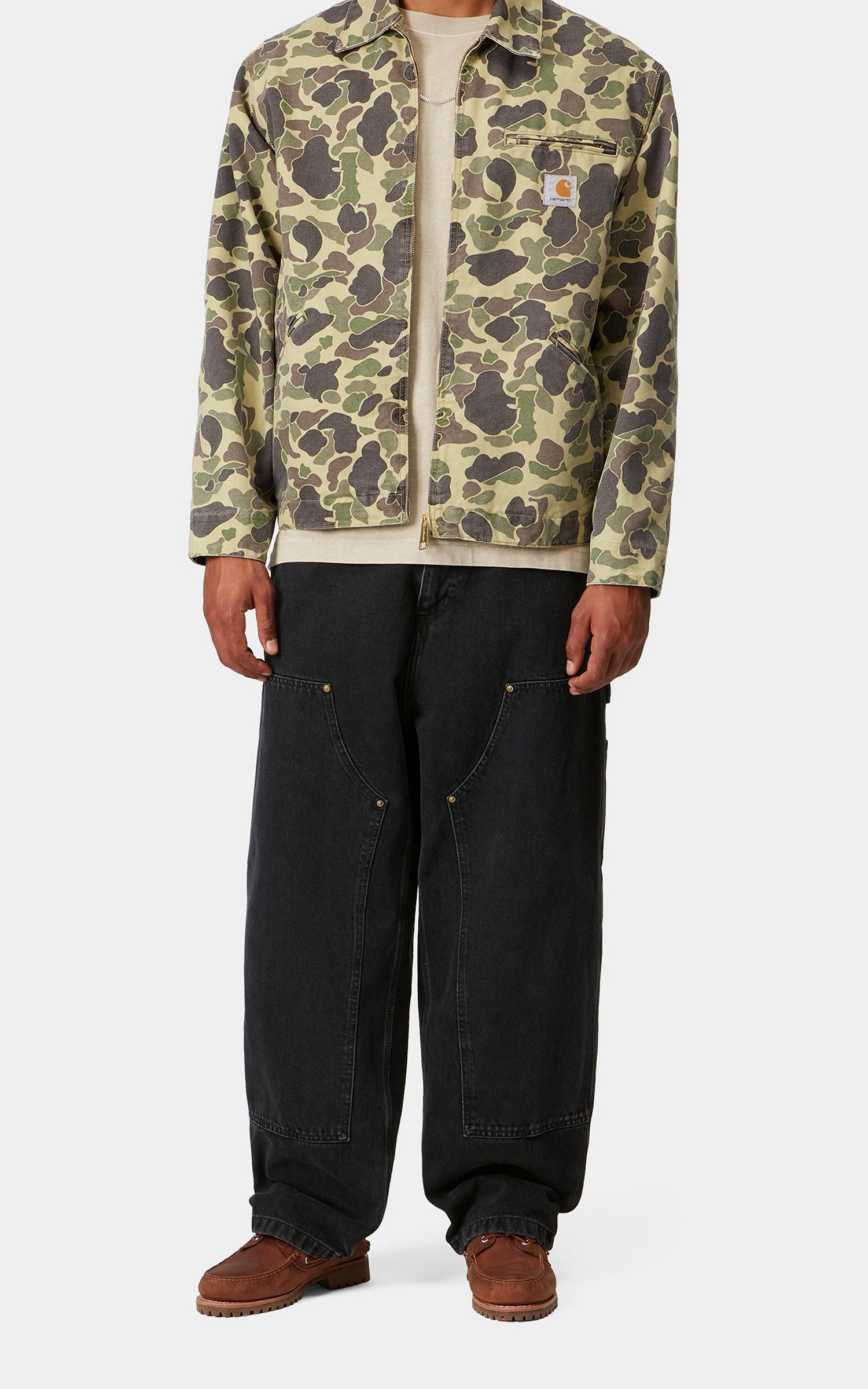 Carhartt WIP Nash Double Knee Pant Smith Denim Stone Washed Back