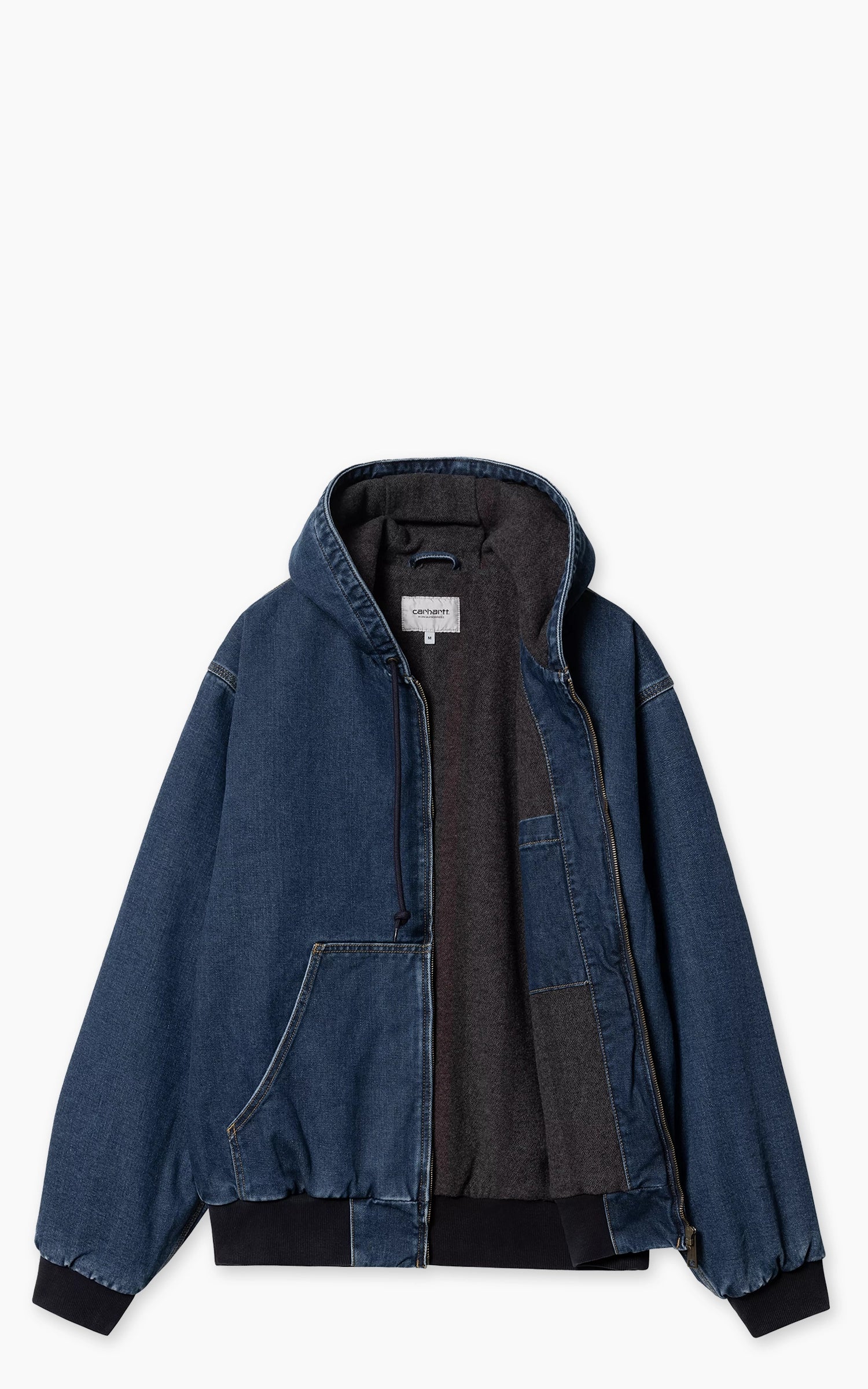 Carhartt WIP OG Active Jacket Maitland Denim Lined Stone Washed Blue