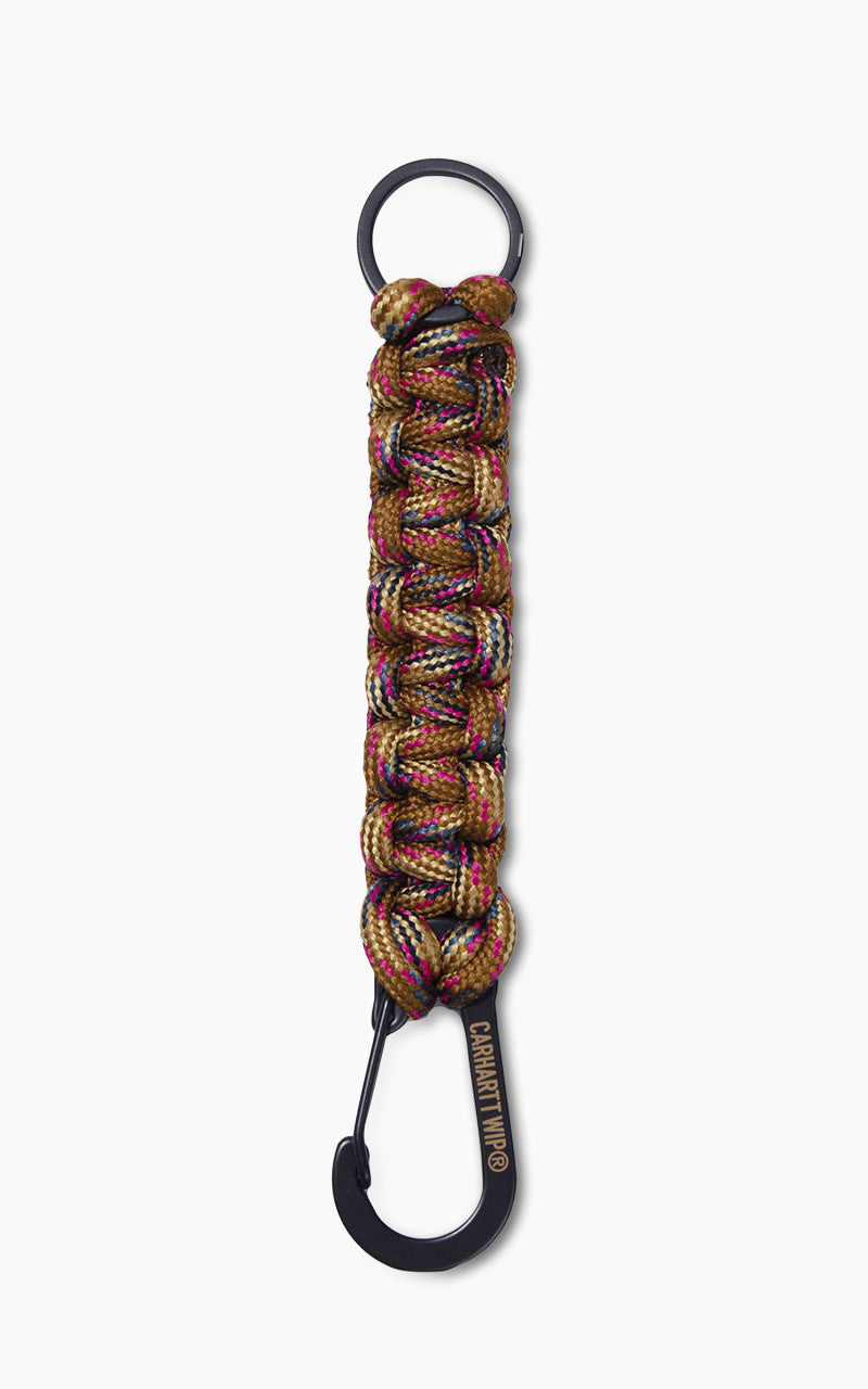 Carhartt WIP Tour Cord Keychain Hamilton Brown