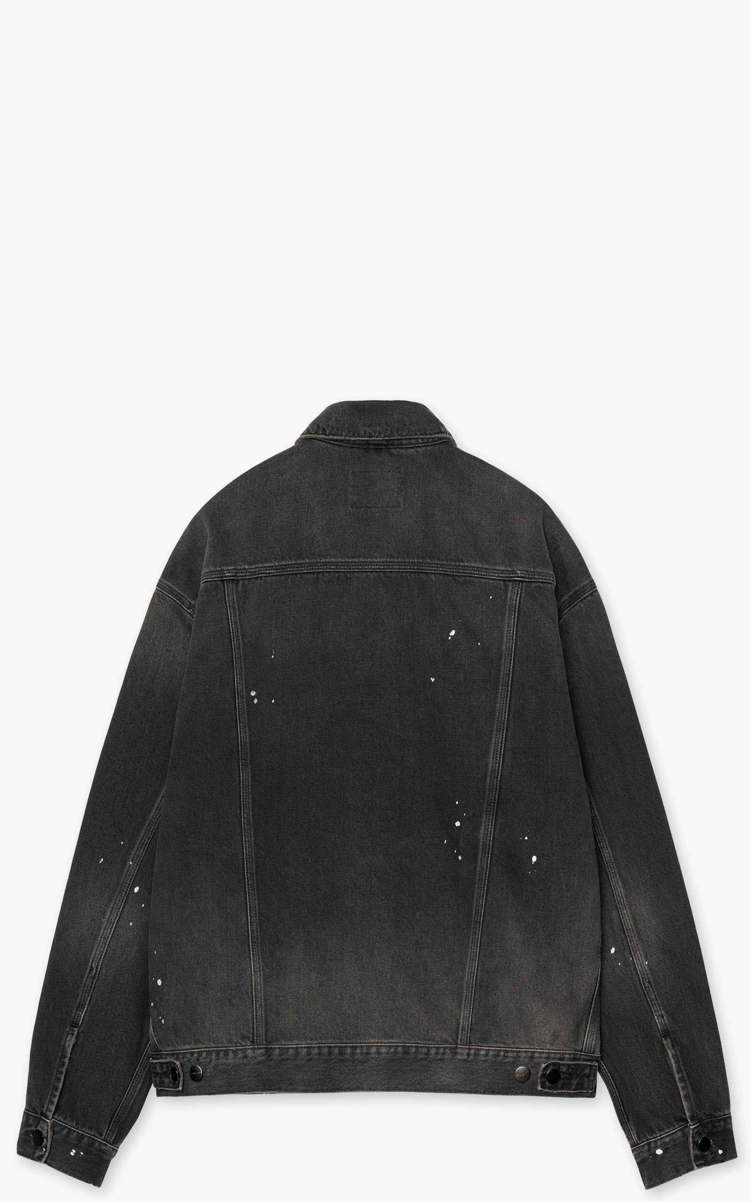 Carhartt WIP Helston Jacket Destroy Wash Black Splatter