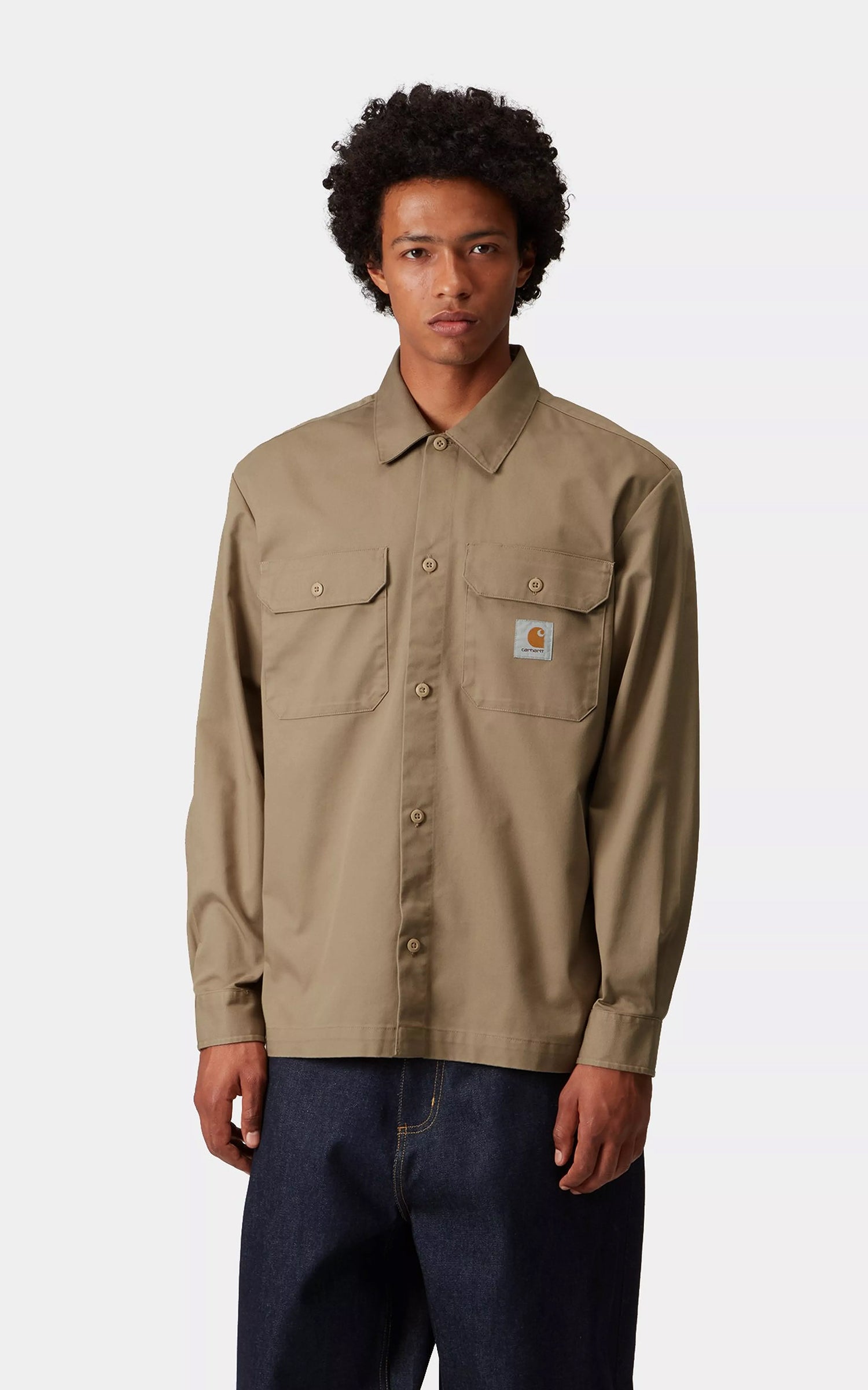 Carhartt WIP L/S Craft Shirt Leather