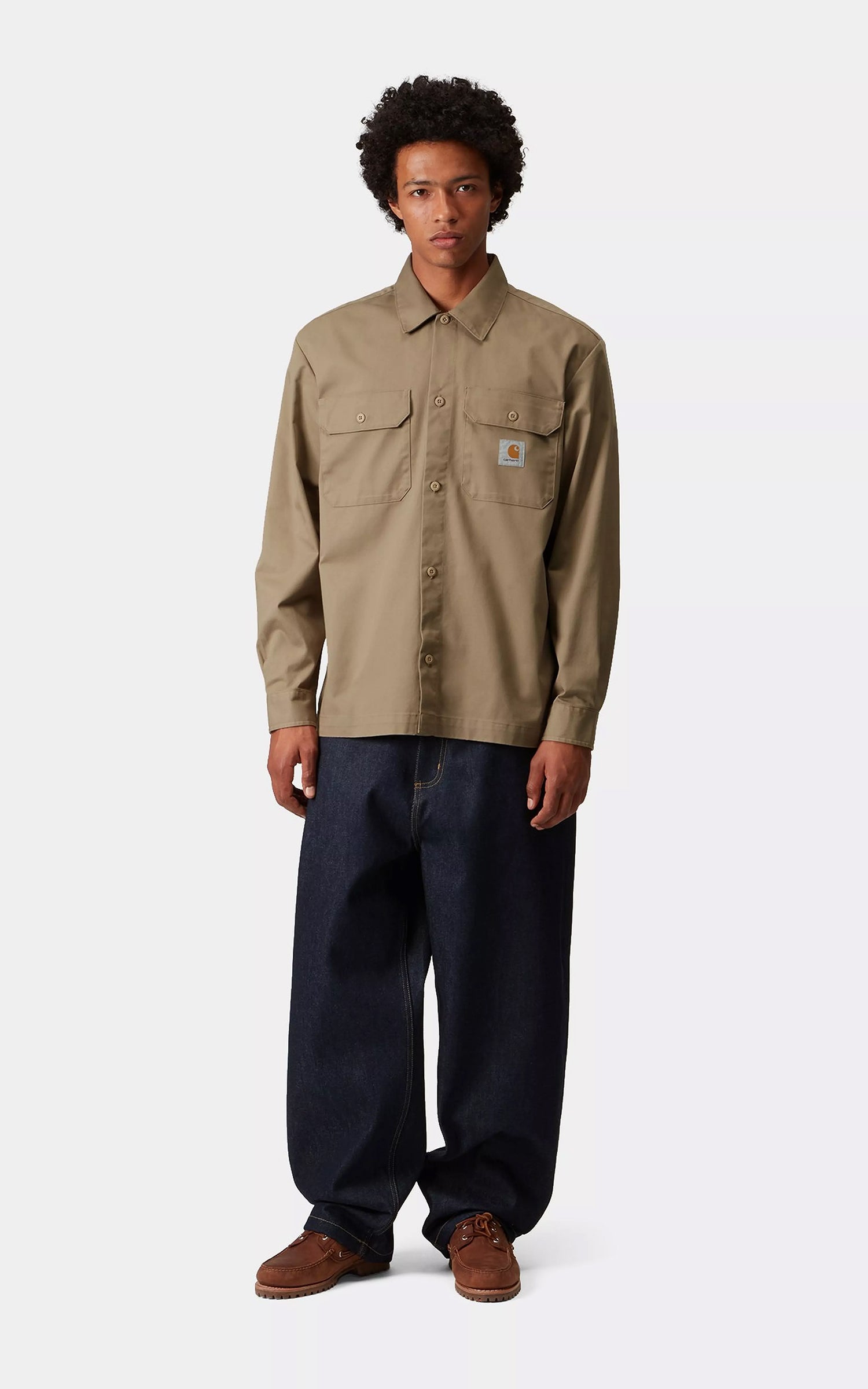 Carhartt WIP L/S Craft Shirt Leather